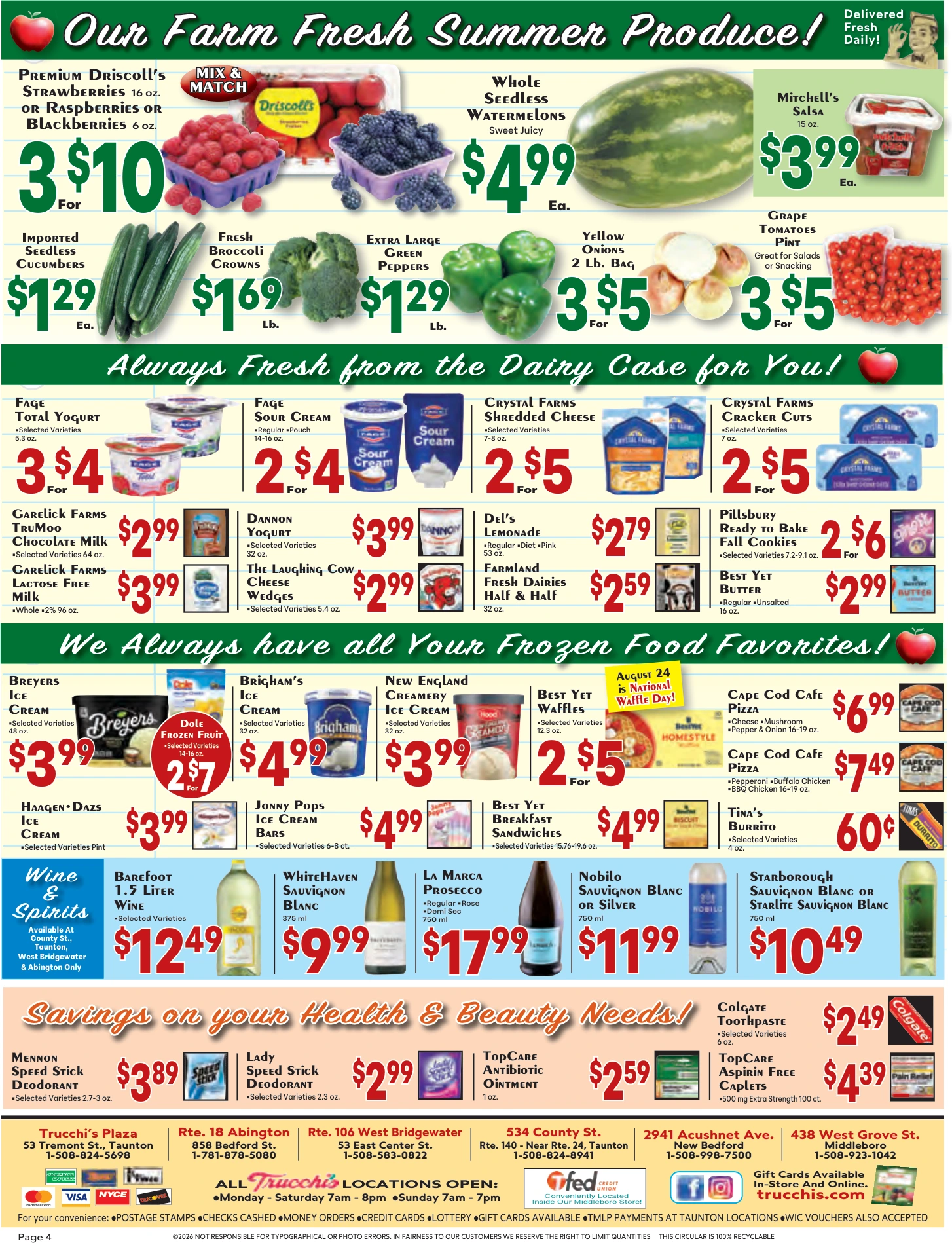 Trucchi's Supermarket Trucchi's Supermarket - Page 4