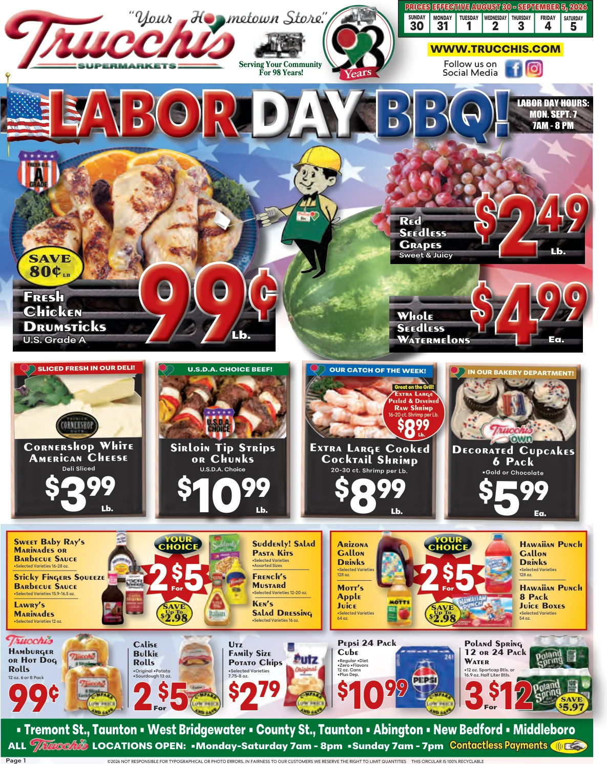 Trucchi's Supermarket Trucchi's Supermarket - Page 1