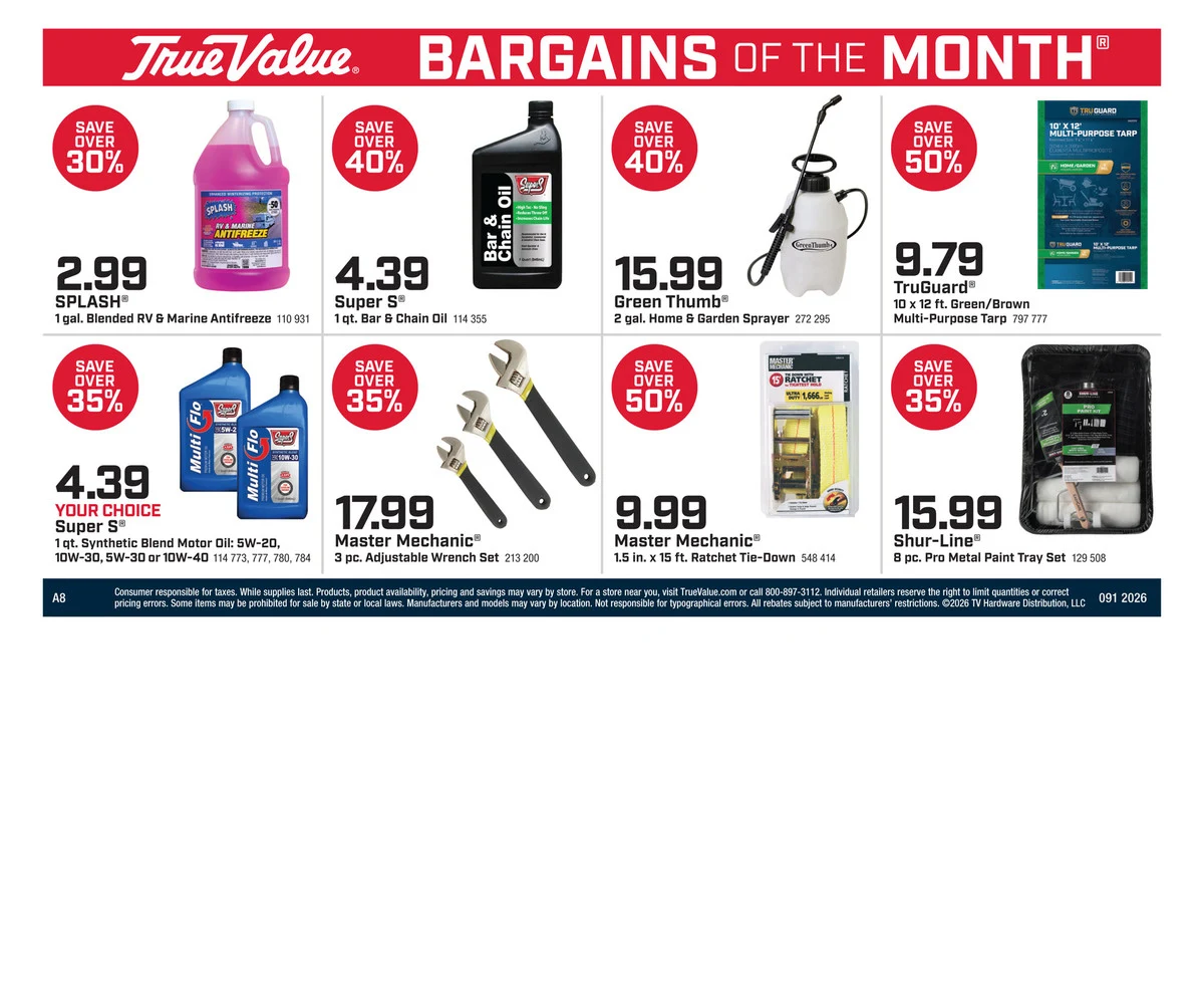 True Value Hardware Sale 91 - Page 8