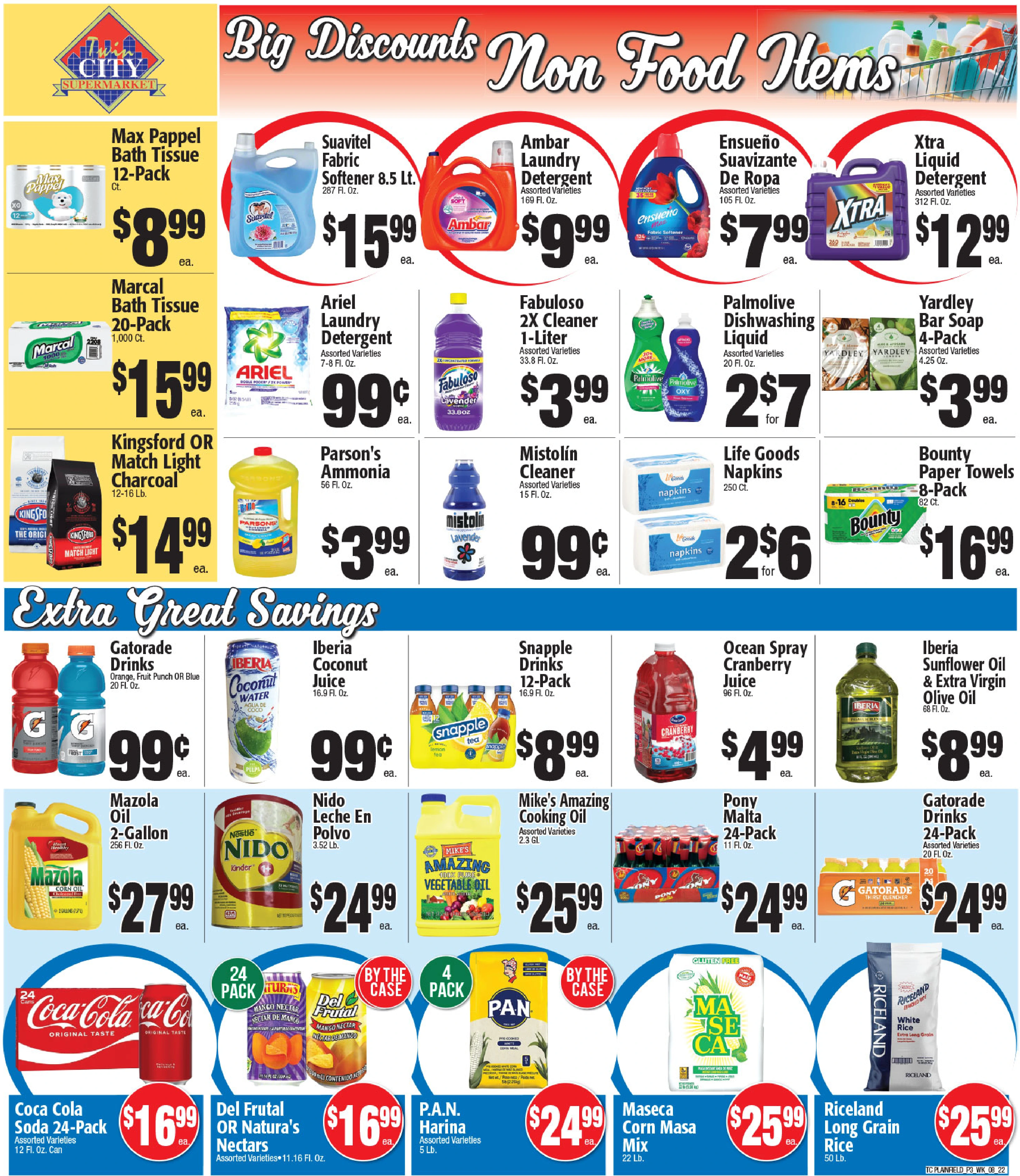 Twin City Supermarket - Plainfield Weekly Circular - Page 3