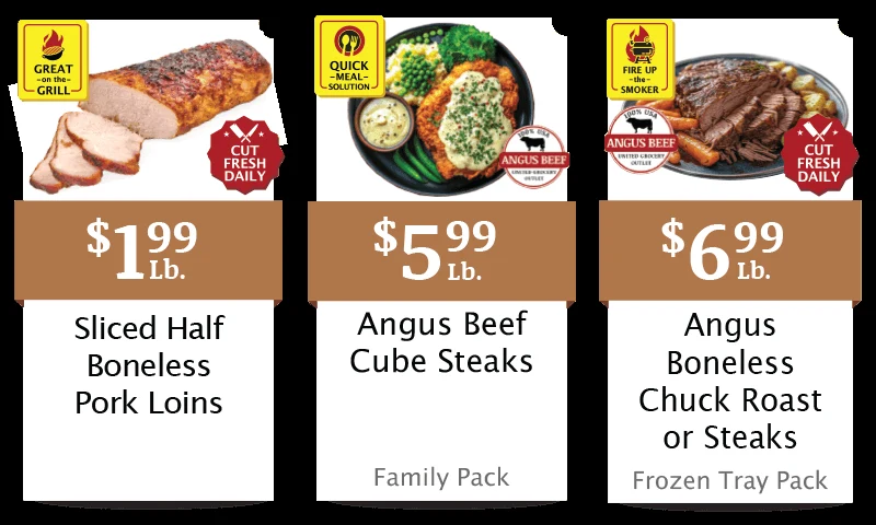 Ugo Our Cleveland and Lenoir City stores DO NOT have fresh meat departments. - Page 7
