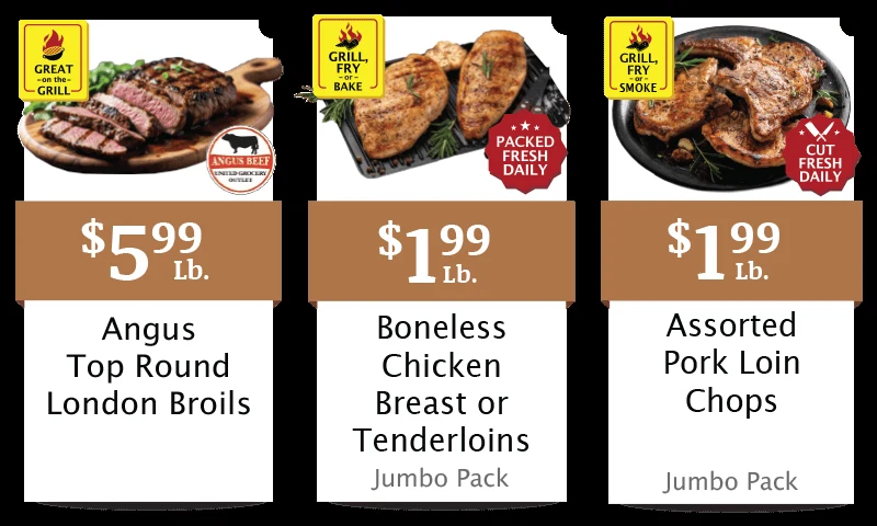 Ugo DO NOT | Our Cleveland and Lenoir City stores DO NOT have fresh meat departments. - Page 10