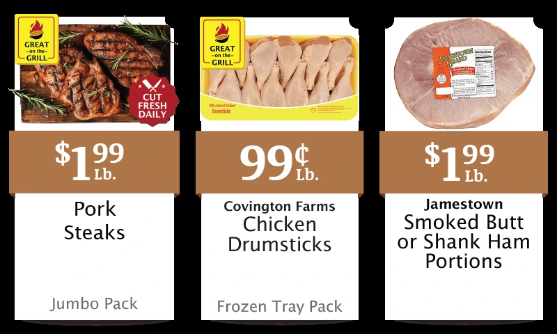 Ugo Our Cleveland and Lenoir City stores DO NOT have fresh meat departments. - Page 7