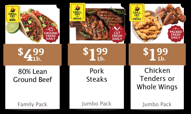 Ugo Our Cleveland and Lenoir City stores DO NOT have fresh meat departments. - Page 1