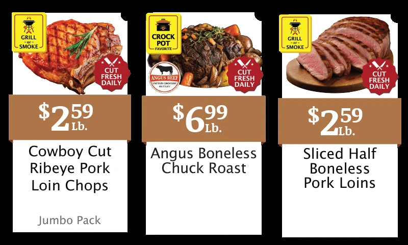 Ugo Our Cleveland and Lenoir City stores DO NOT have fresh meat departments. - Page 7