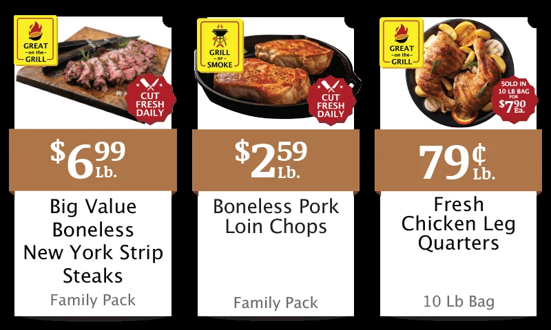 Ugo Our Cleveland and Lenoir City stores DO NOT have fresh meat departments. - Page 9