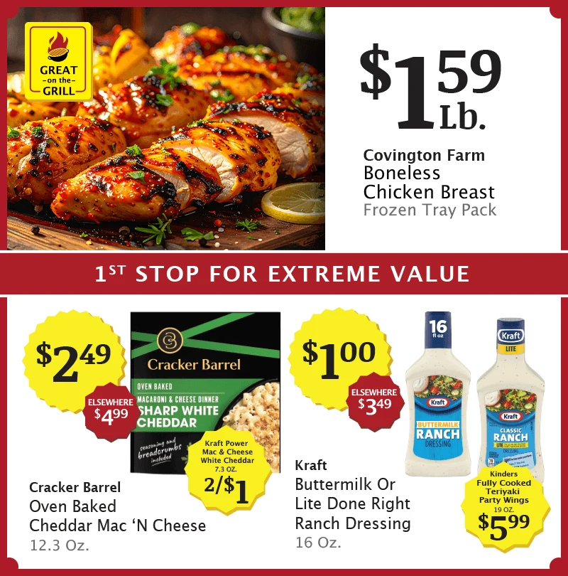 Ugo Our Cleveland and Lenoir City stores DO NOT have fresh meat departments. - Page 1