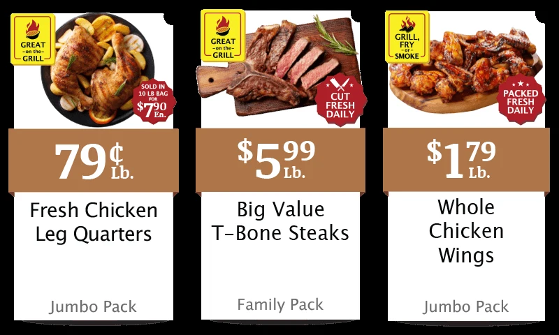Ugo Our Cleveland and Lenoir City stores DO NOT have fresh meat departments. - Page 9