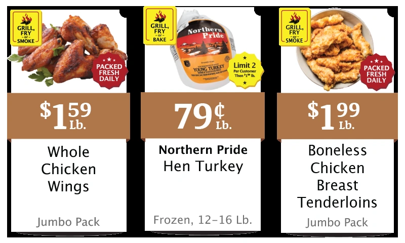 Ugo Our Cleveland and Lenoir City stores DO NOT have fresh meat departments. - Page 13