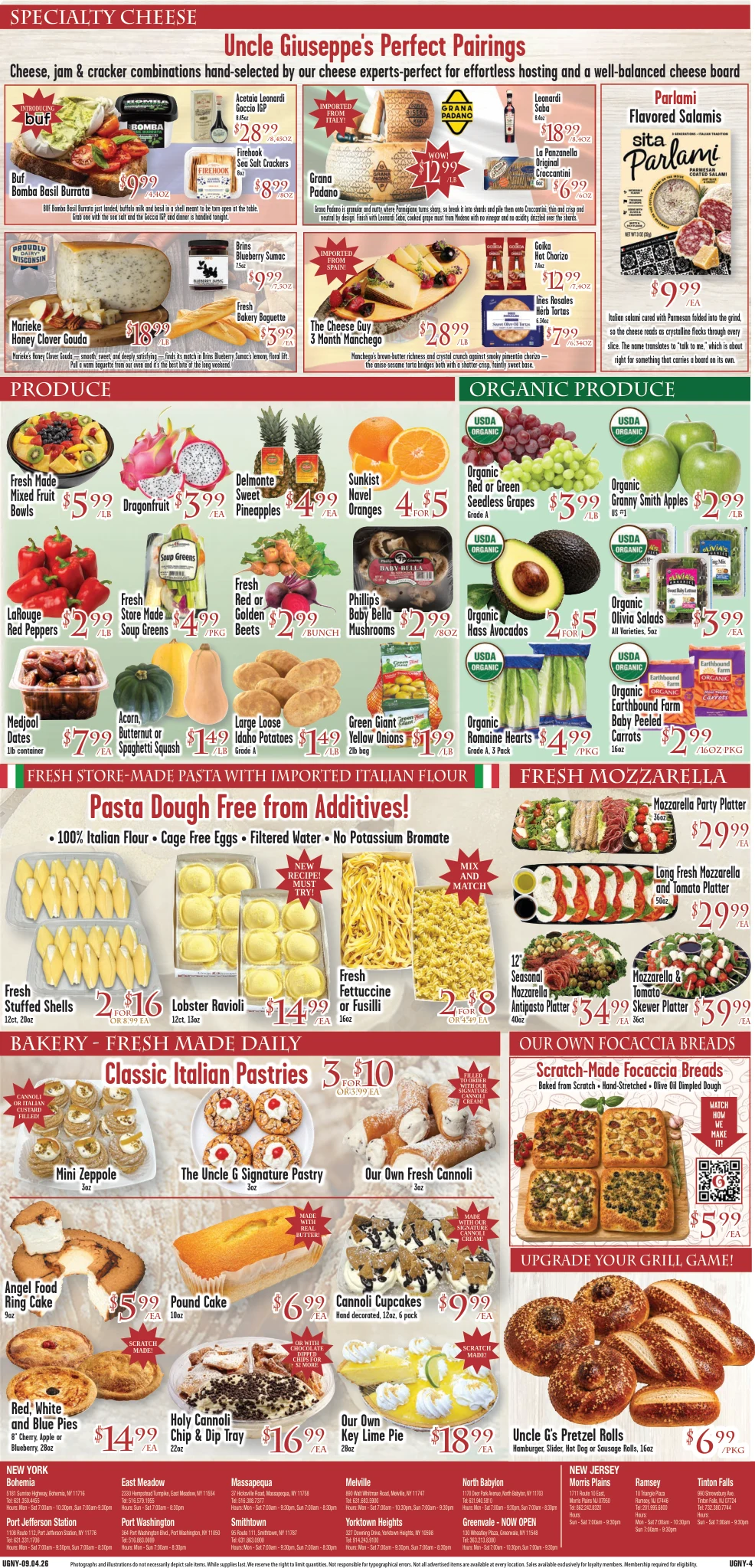 Uncle Giuseppe's New York Uncle Giuseppe's Circular 9/4-9/10 - Page 4