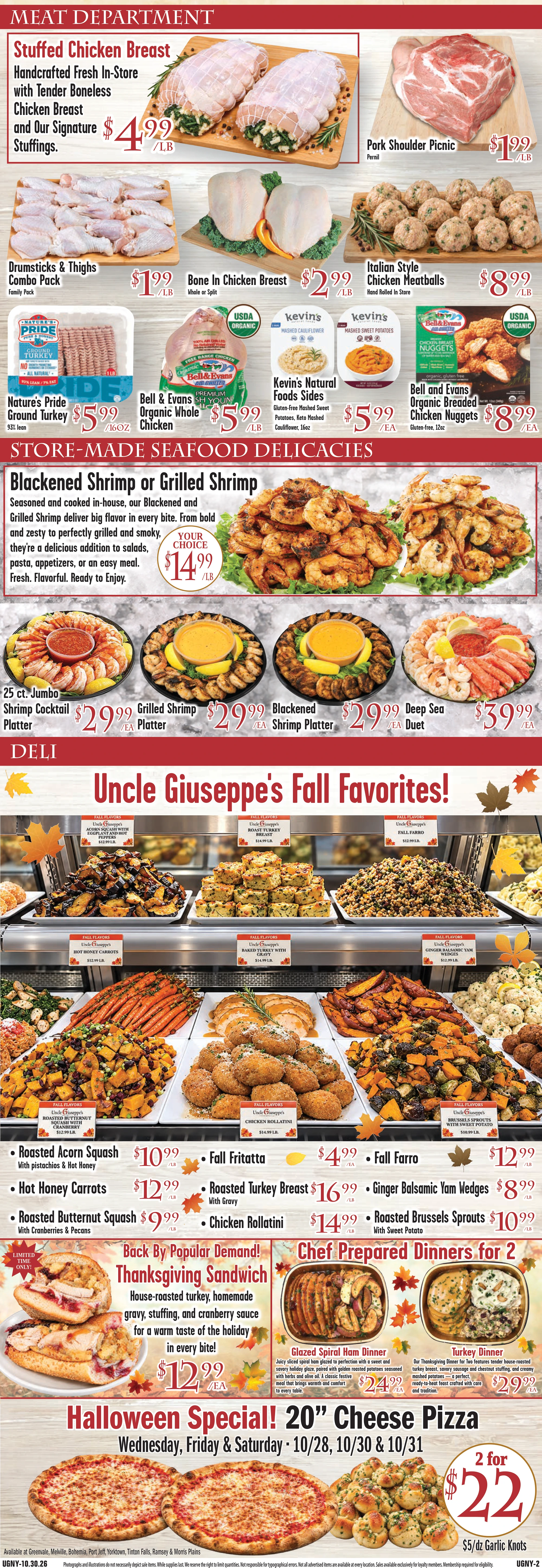 Uncle Giuseppe's New York Uncle Giuseppe's Circular 10/30 - 11/05 - Page 2