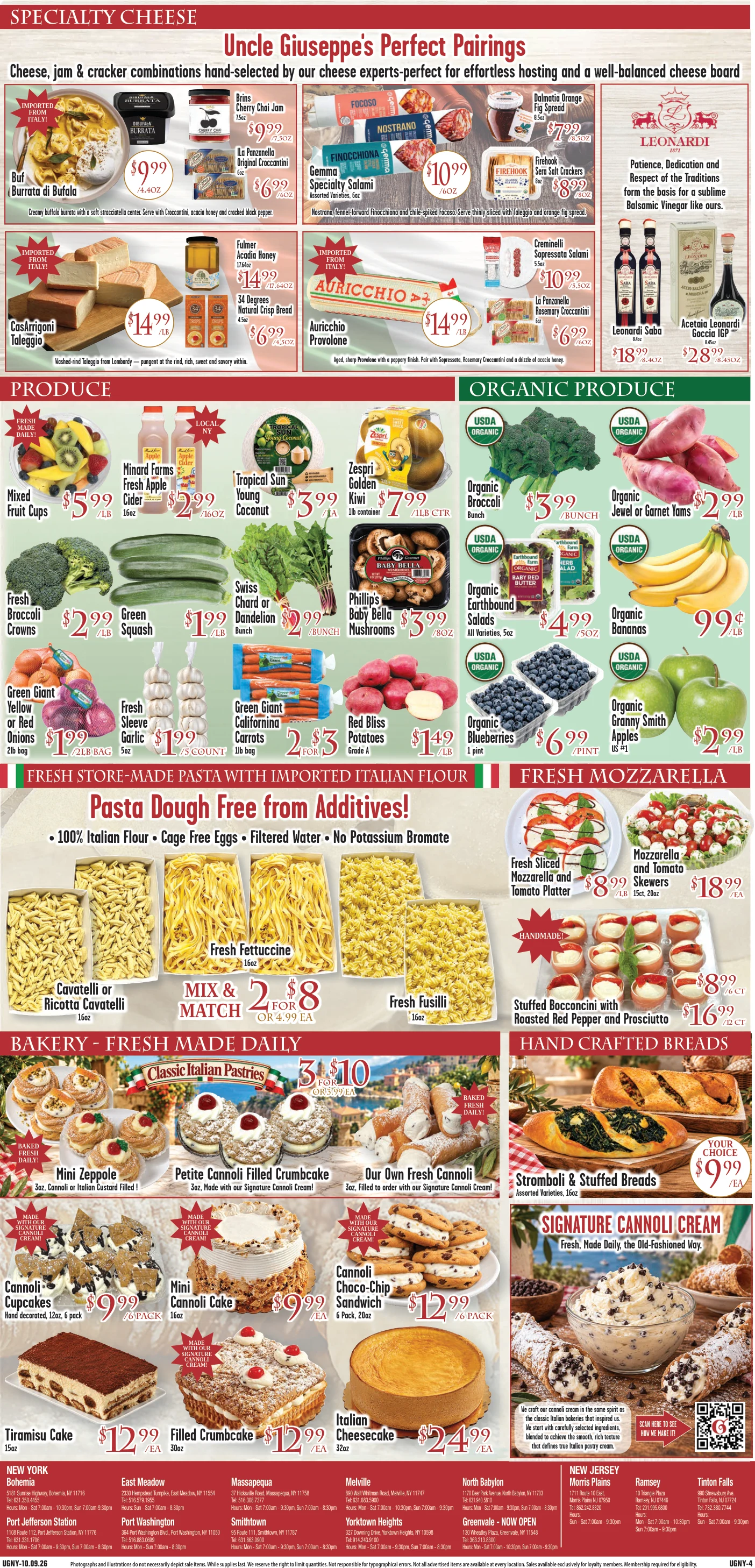 Uncle Giuseppe's New York Uncle Giuseppe's Circular 10/09 - 10/15 - Page 4
