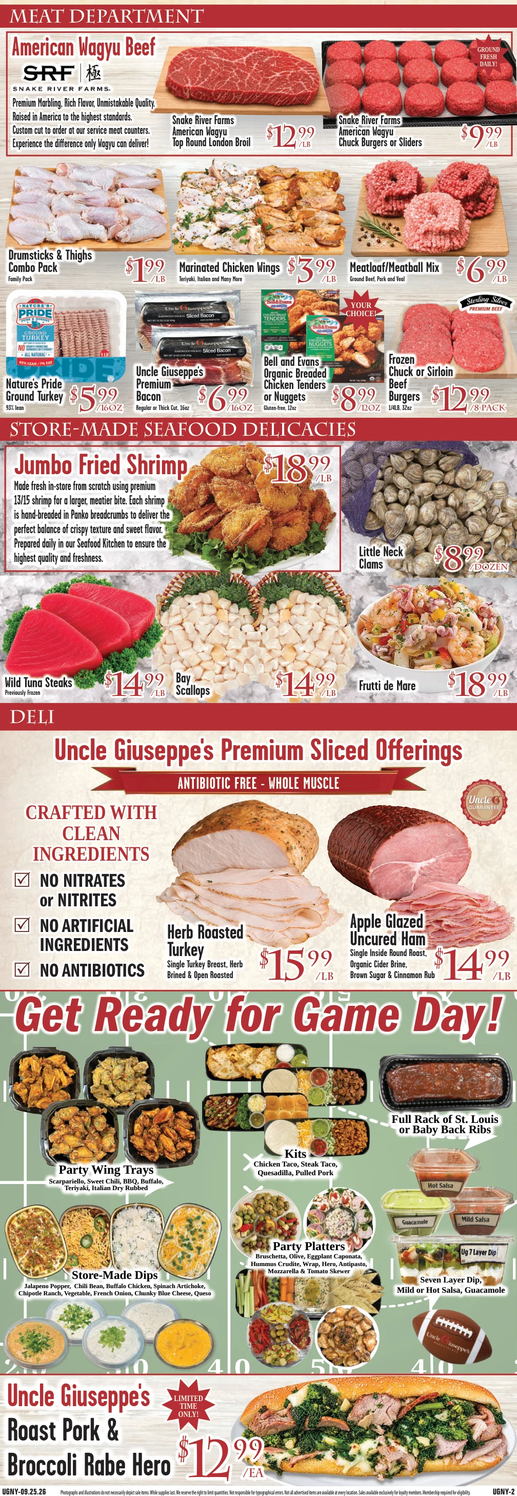 Uncle Giuseppe's New Jersey Uncle Giuseppe's Circular 9/25-10/1 - Page 2