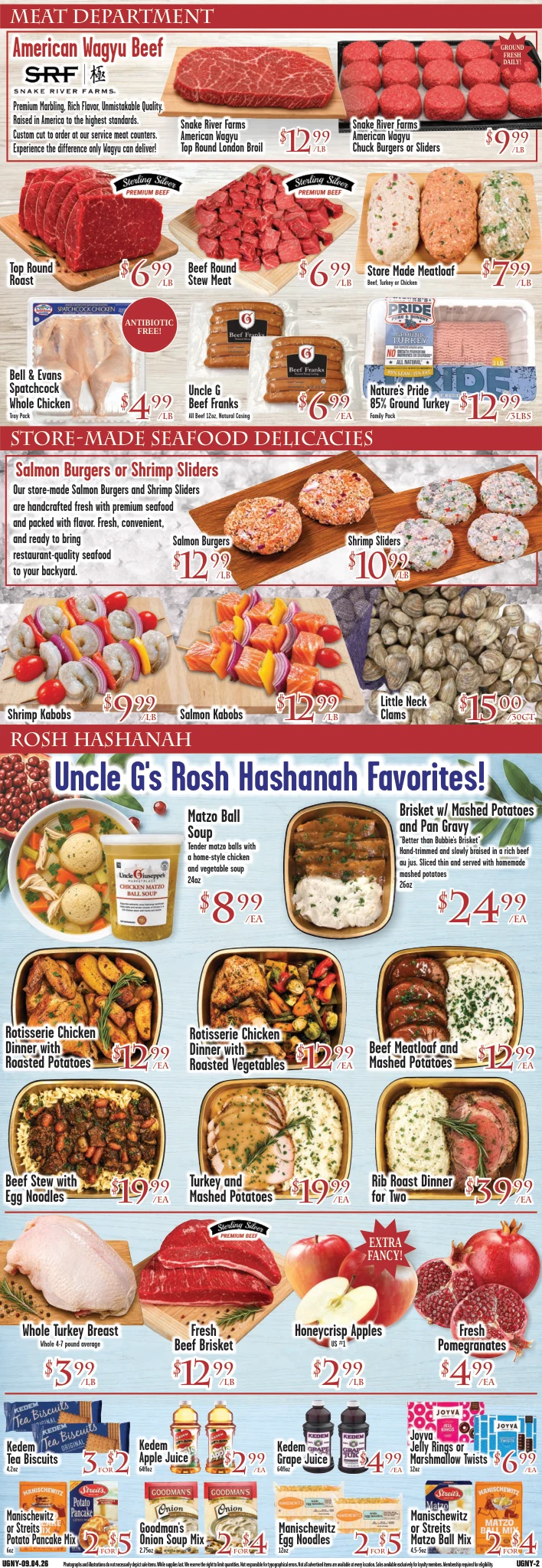 Uncle Giuseppe's New Jersey Uncle Giuseppe's Circular 9/4-9/10 - Page 2
