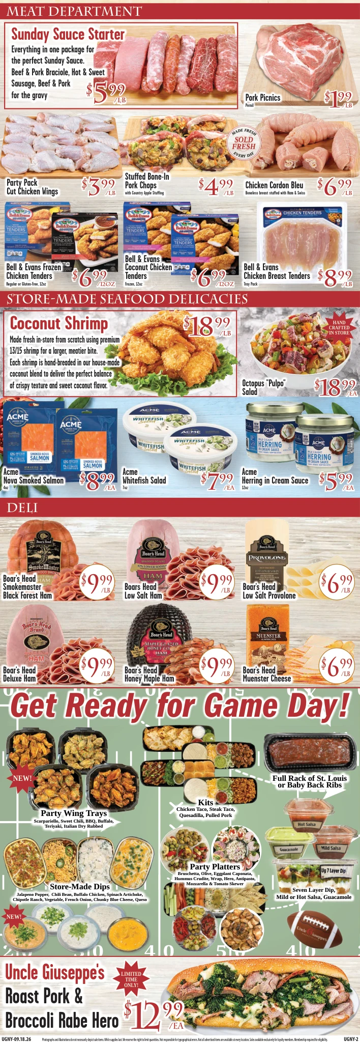 Uncle Giuseppe's New Jersey Uncle Giuseppe's Circular 9/18–9/24 - Page 2