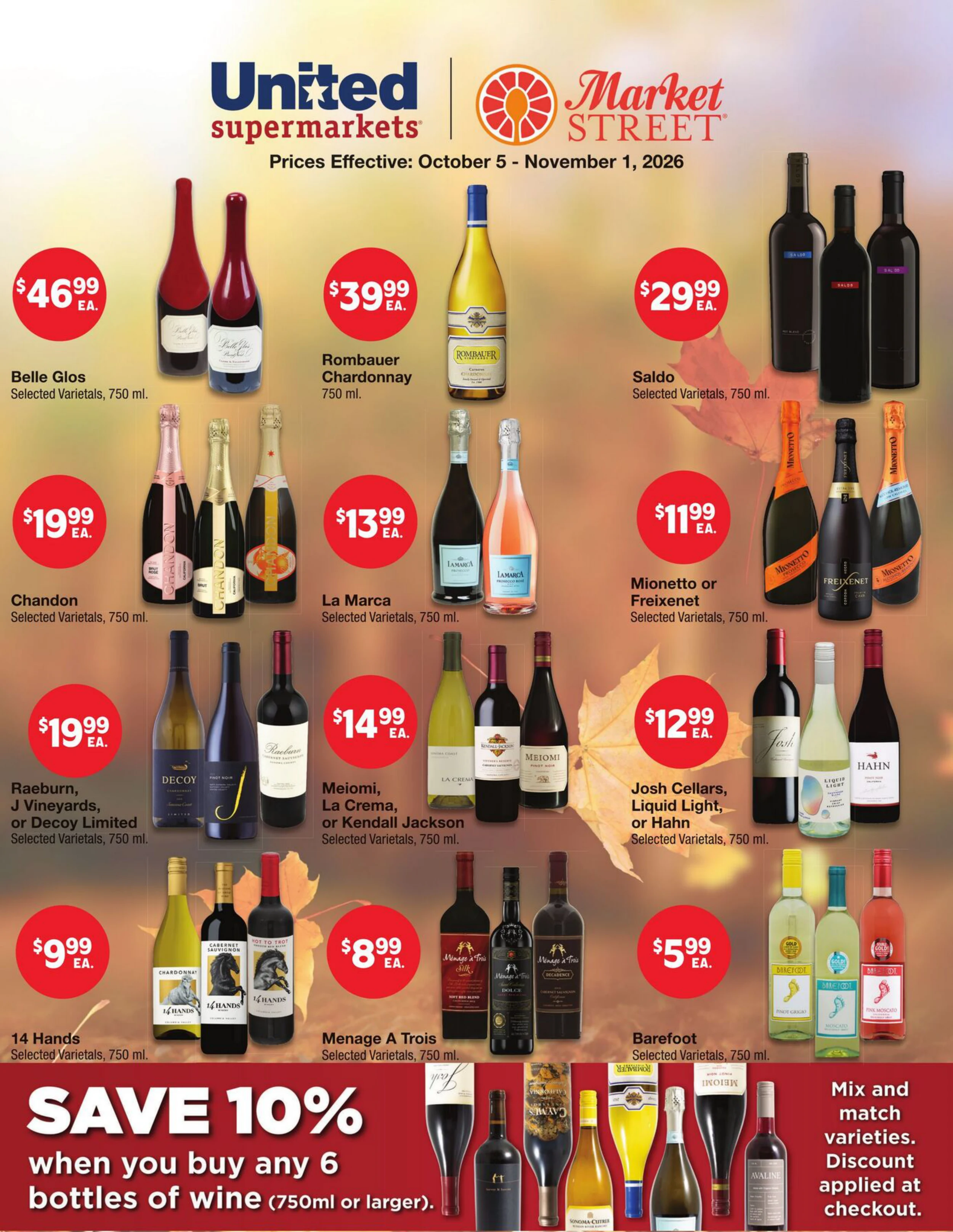 United Supermarkets October Alcohol Flyer - Page 2