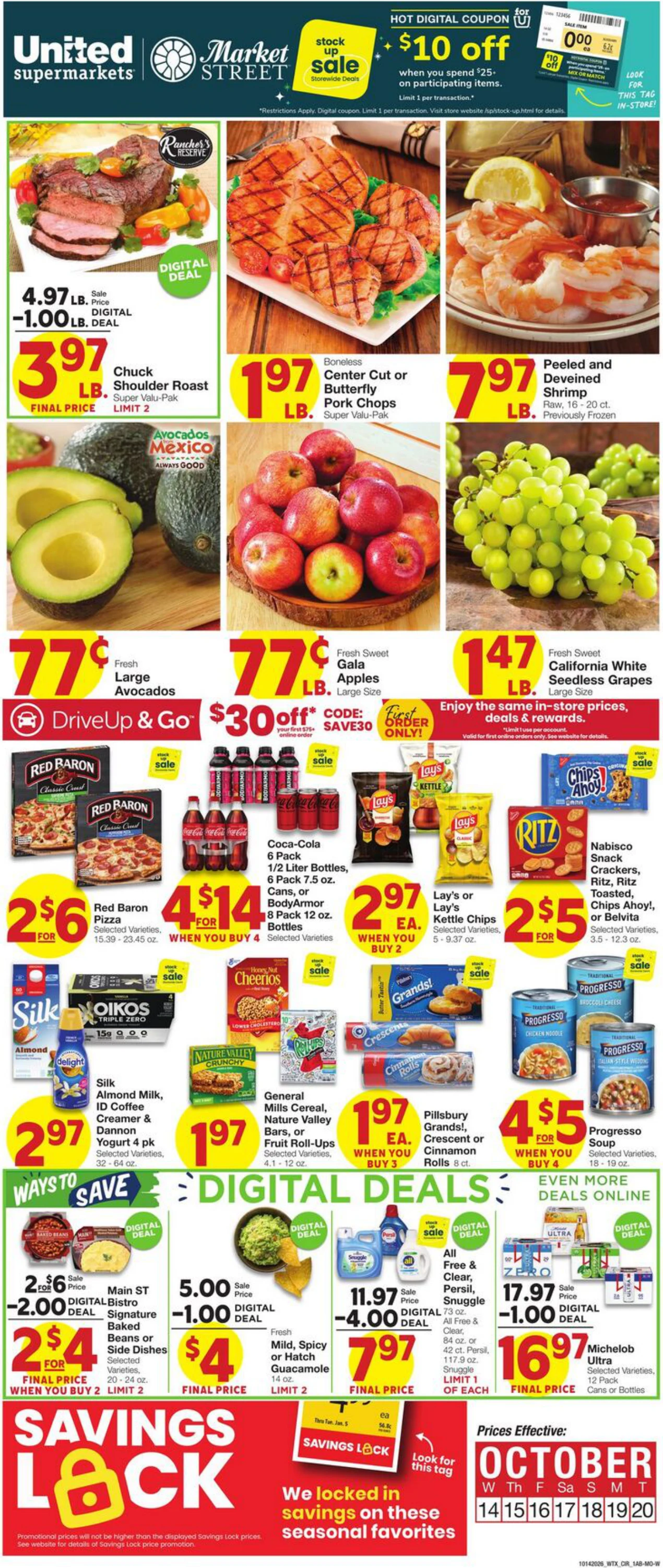 United Supermarkets Weekly Ad - Page 1