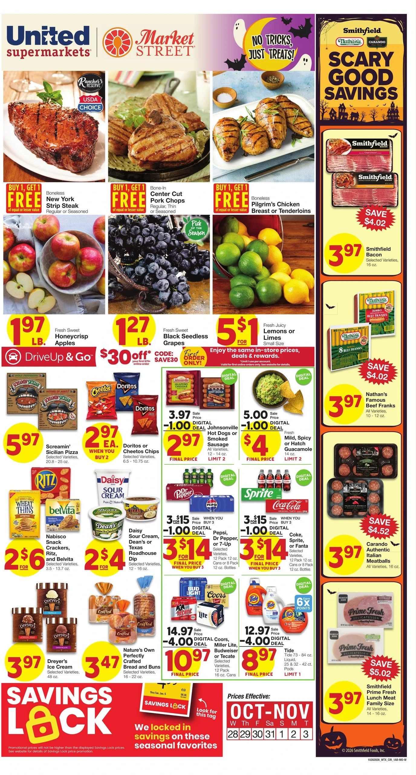 United Supermarkets Weekly Ad - Page 1