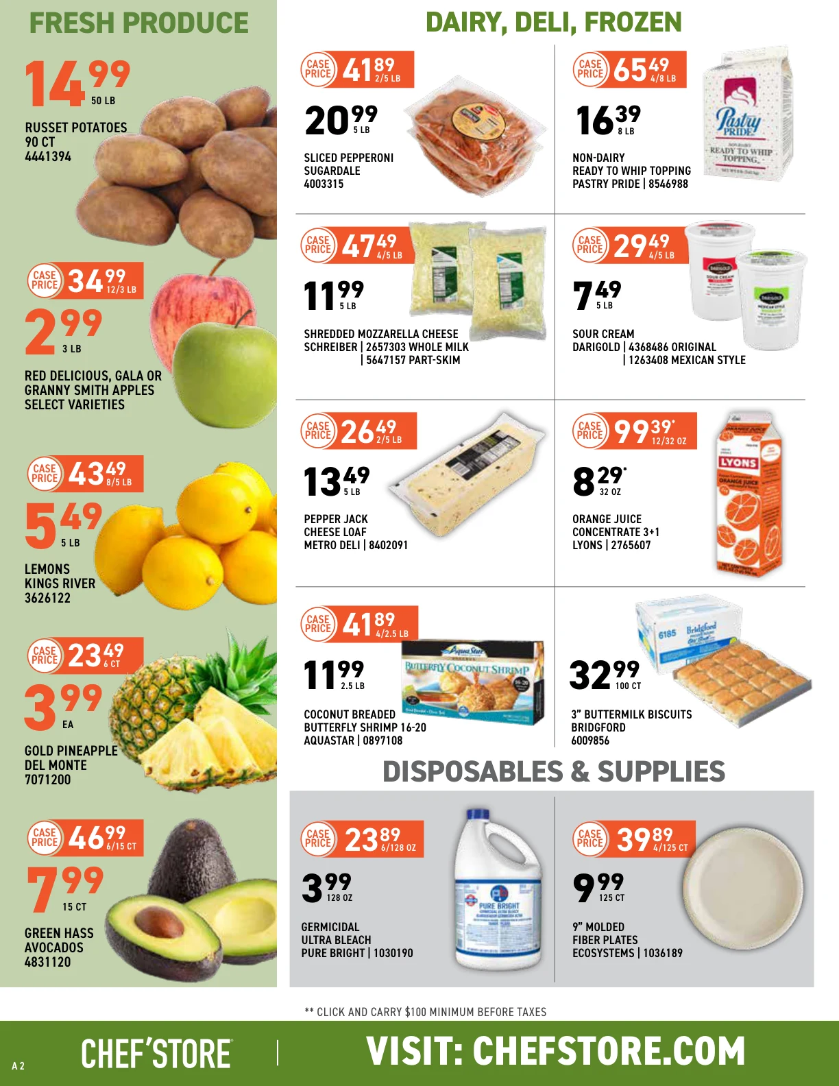 US Foods CHEF’STORE Biweekly Specials Oct 5 - Oct 18, 2026 - Page 2