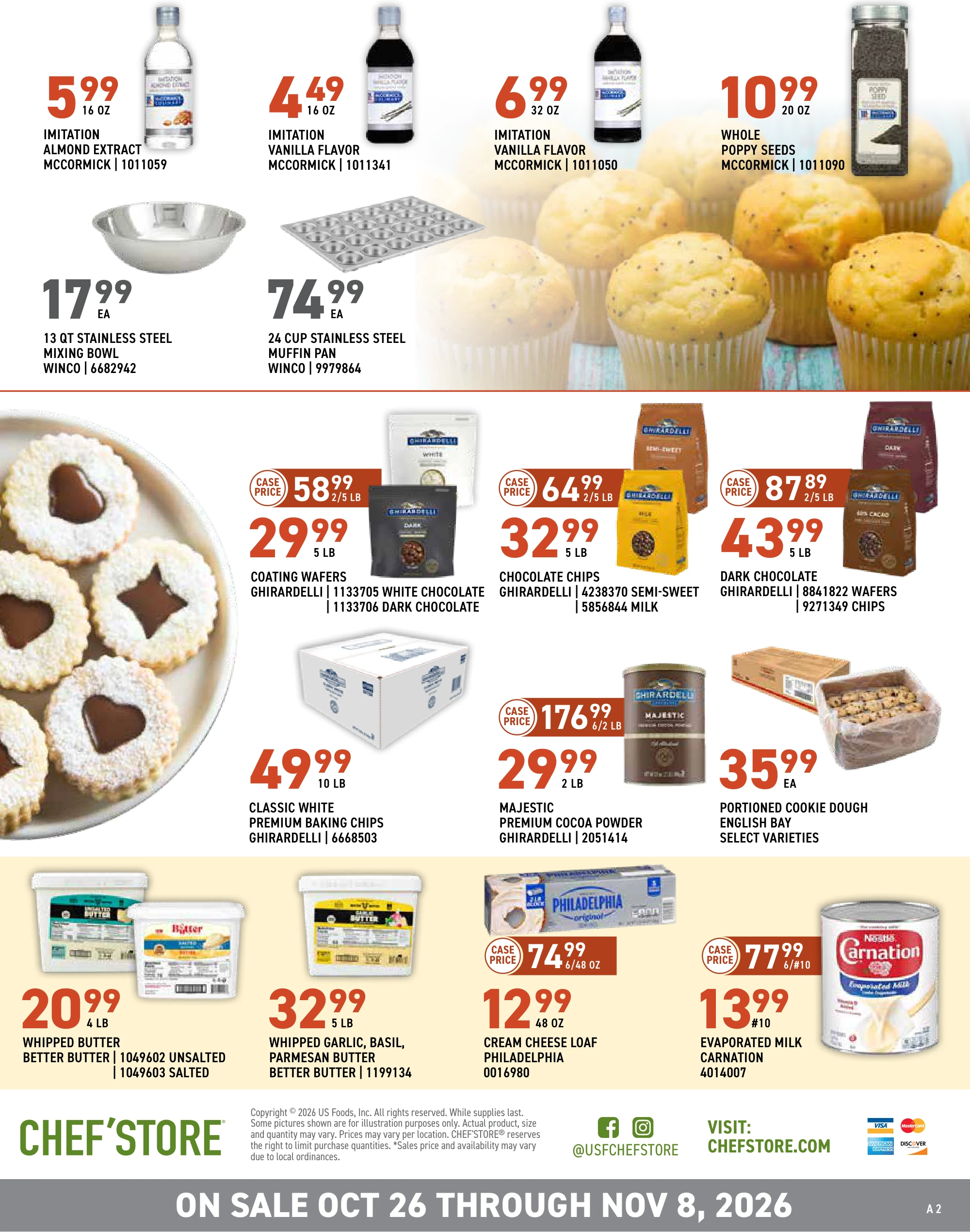 US Foods CHEF’STORE Baking Specials Oct 26 - Nov 8, 2026 - Page 2