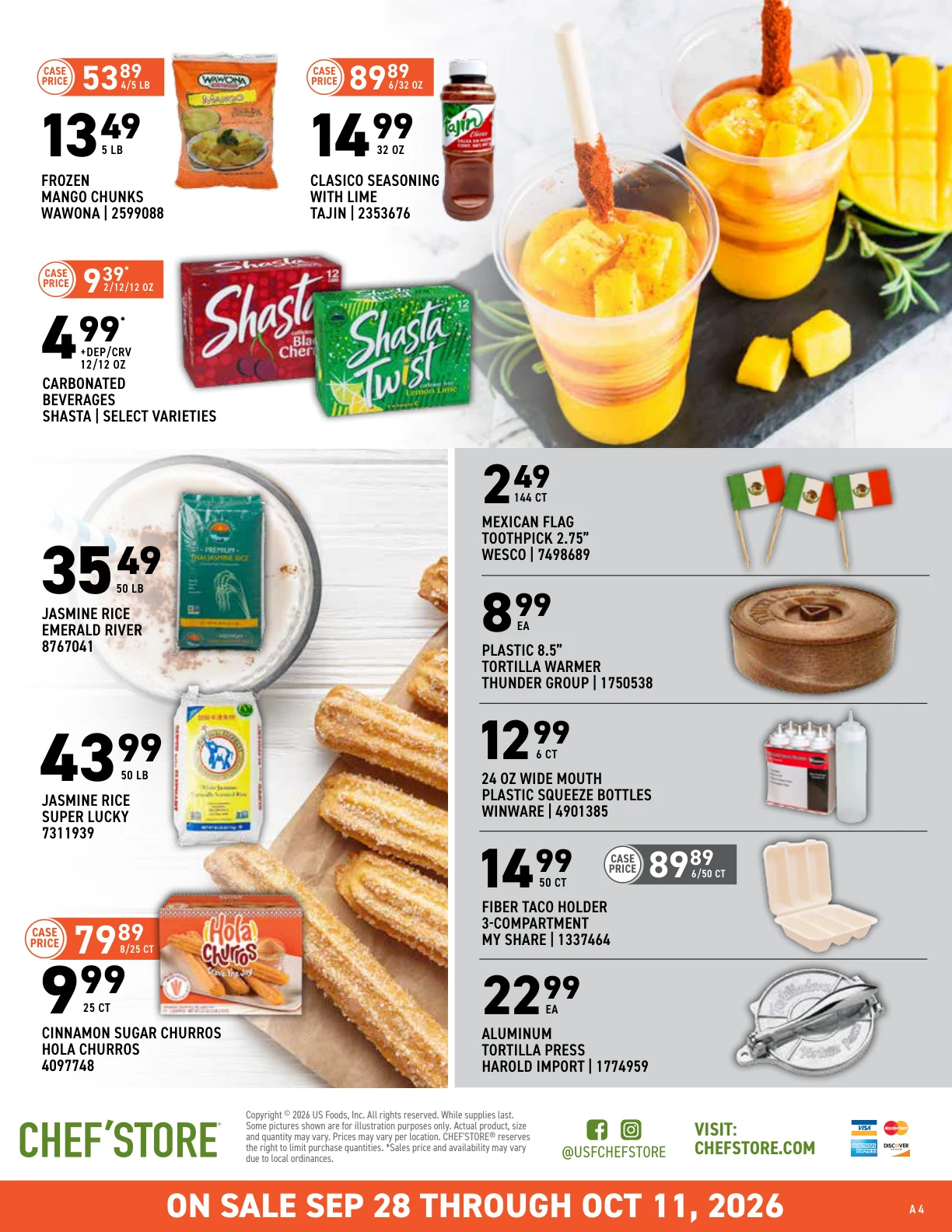 US Foods CHEF’STORE Hispanic Heritage Specials Sep 28 - Oct 11, 2026 - Page 4