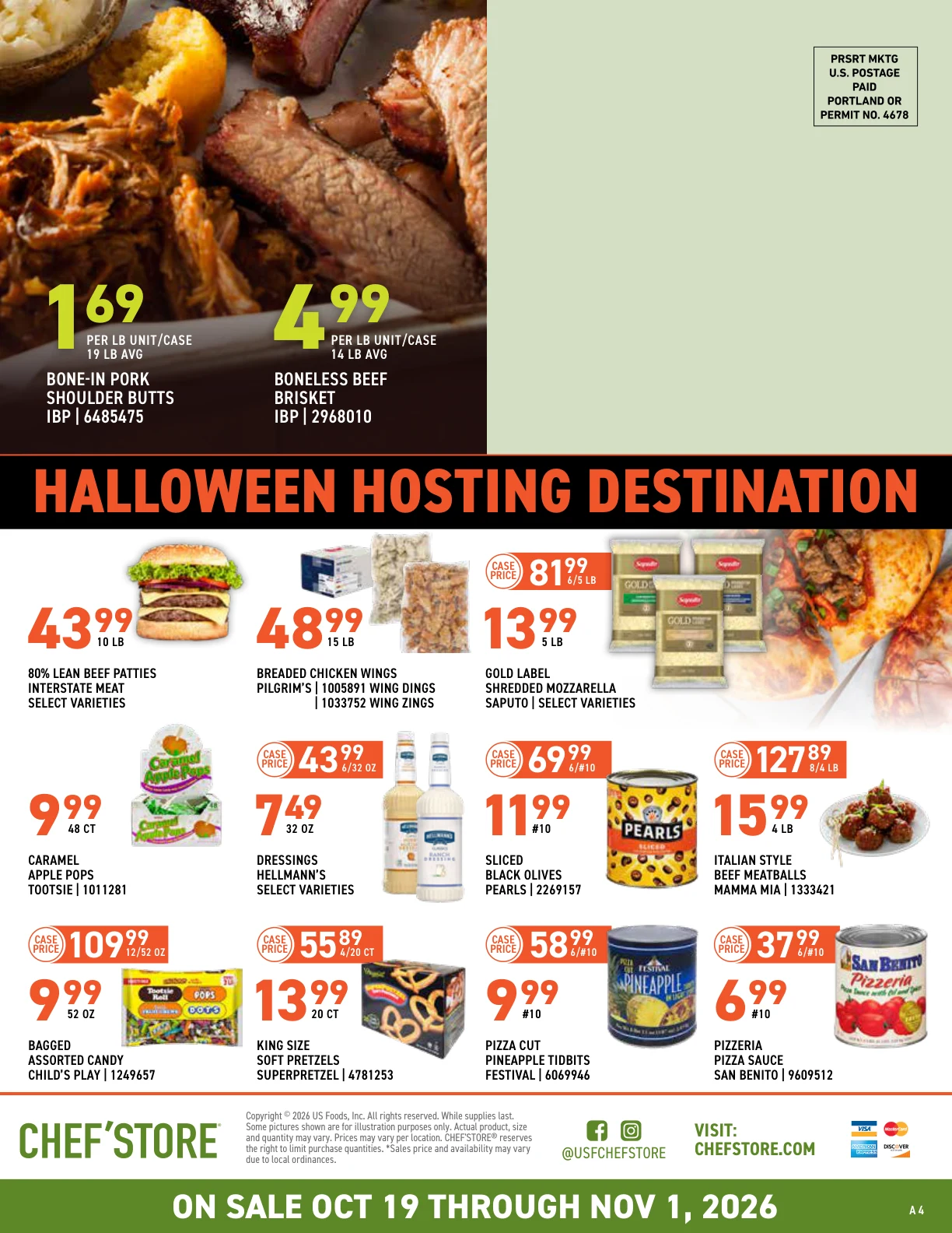 US Foods CHEF’STORE Biweekly Specials Oct 19 - Nov 1, 2026 - Page 4