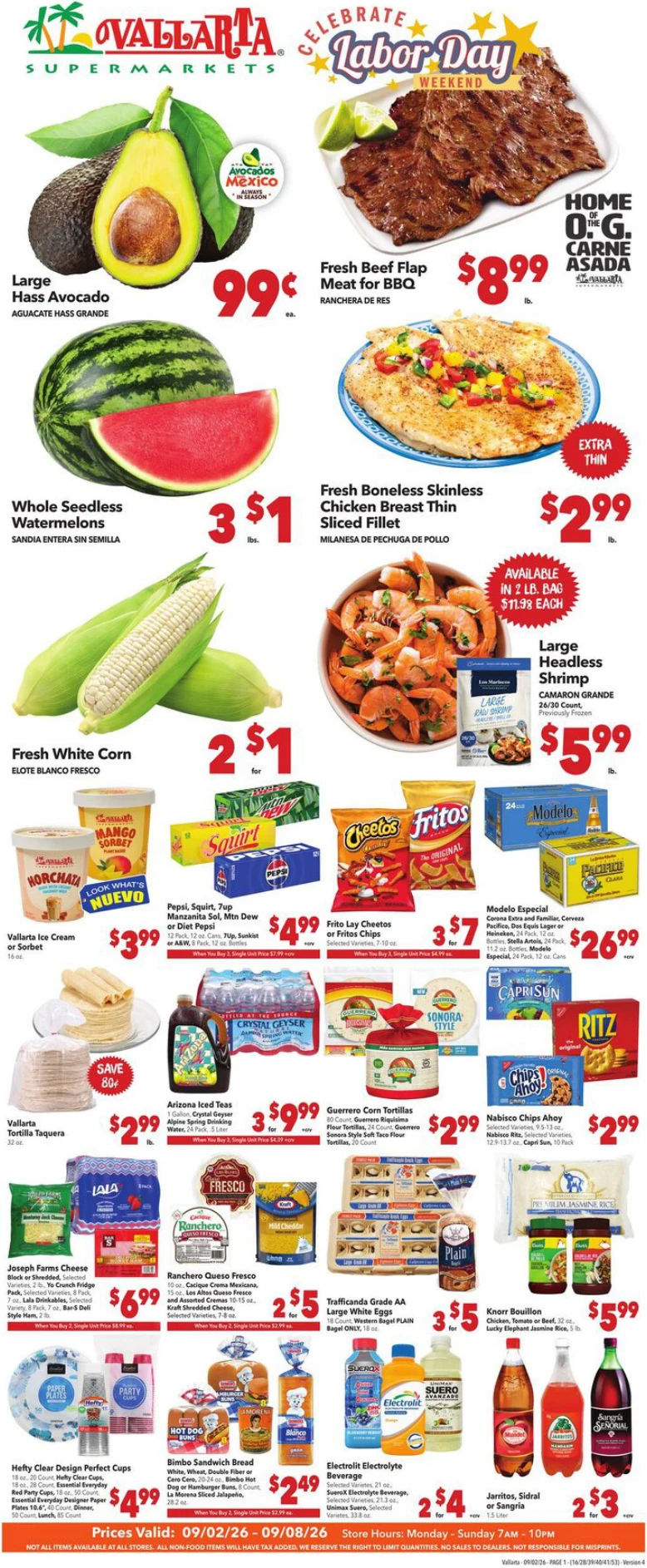 Vallarta Supermarkets Grocery Savings - Page 1
