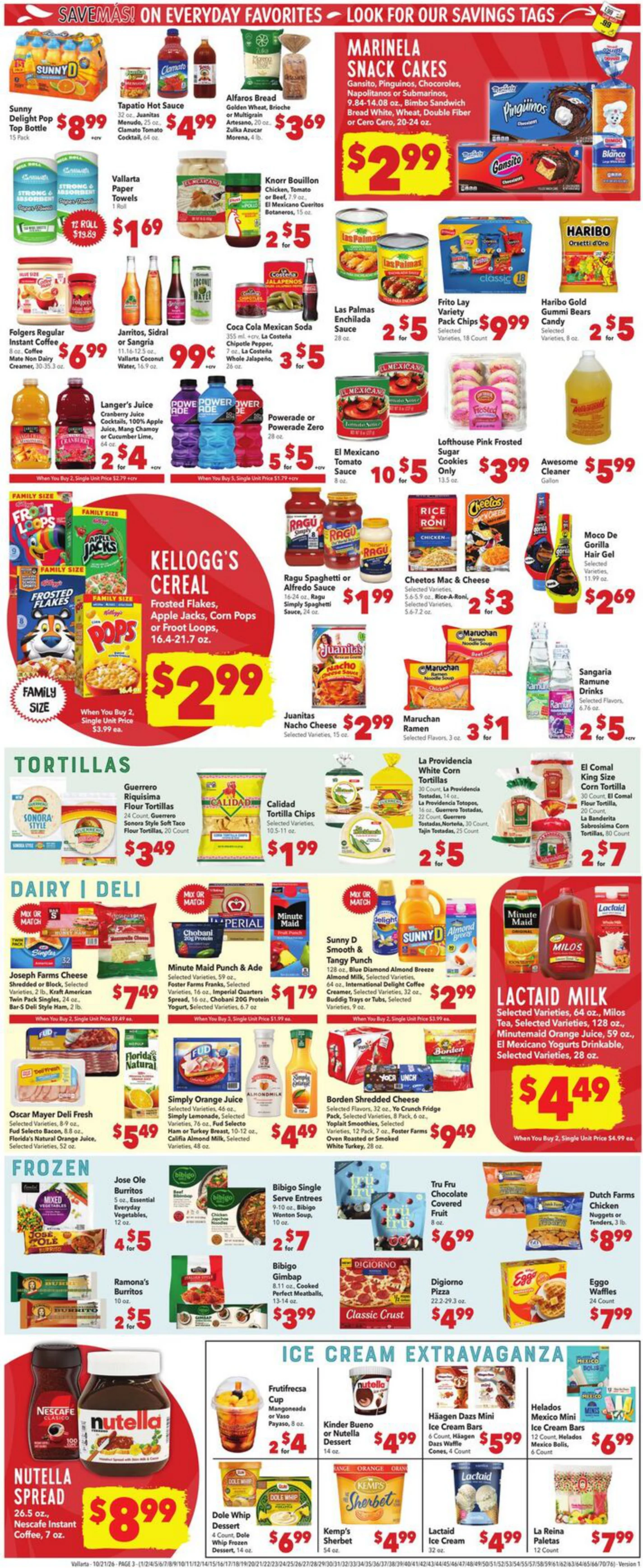 Vallarta Supermarkets Grocery Savings - Page 3