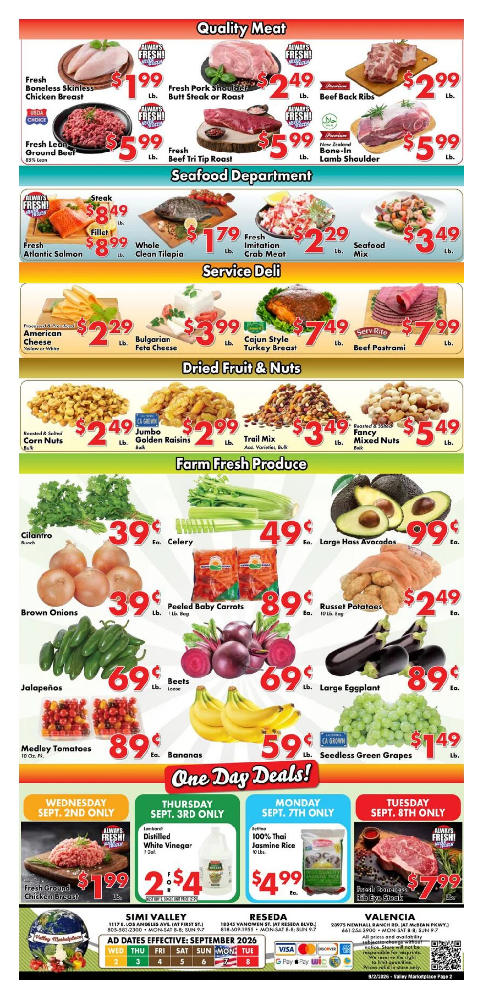 Valley Marketplace Flyer - Page 2