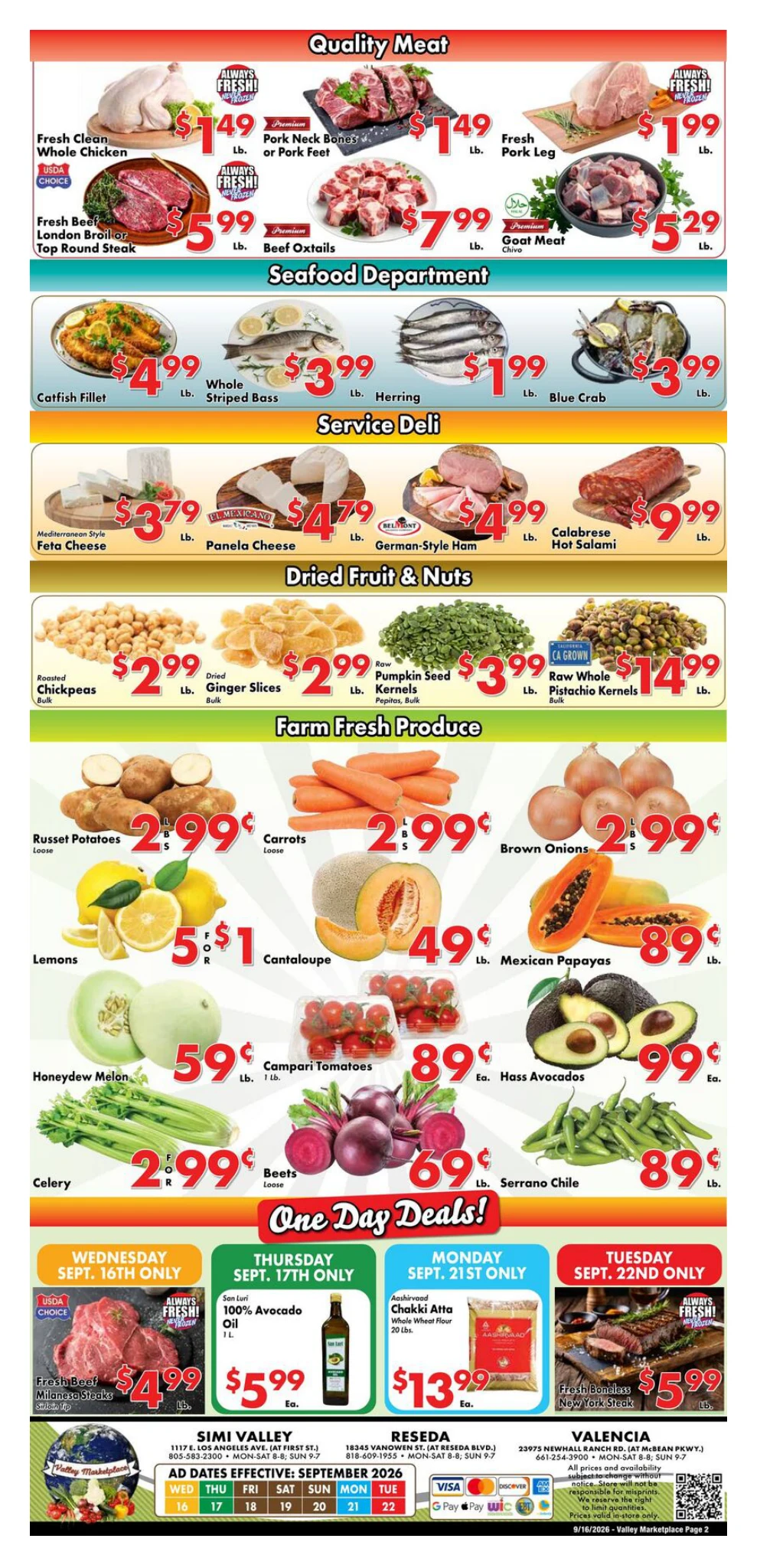Valley Marketplace Flyer - Page 2