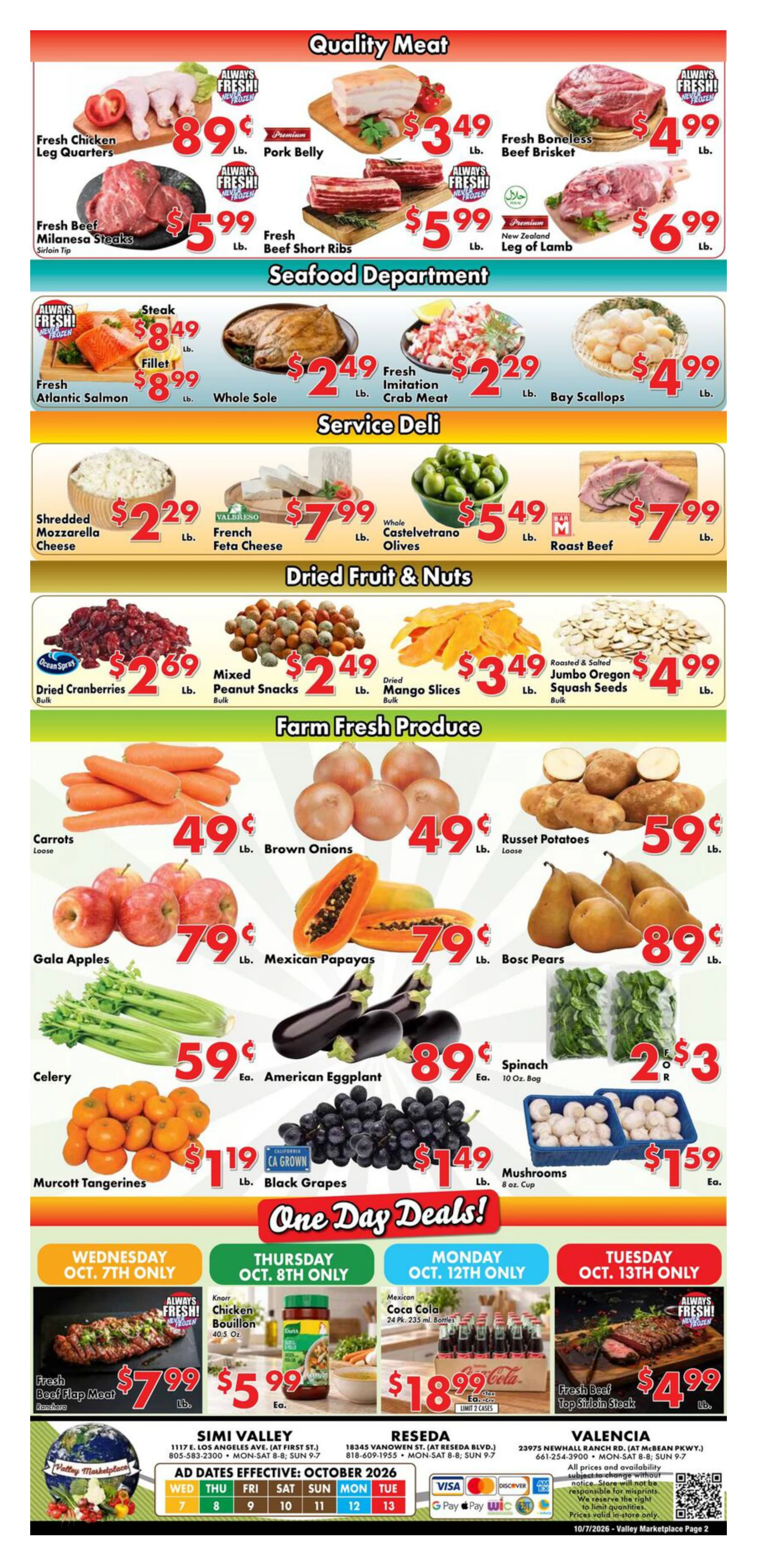 Valley Marketplace Flyer - Page 2