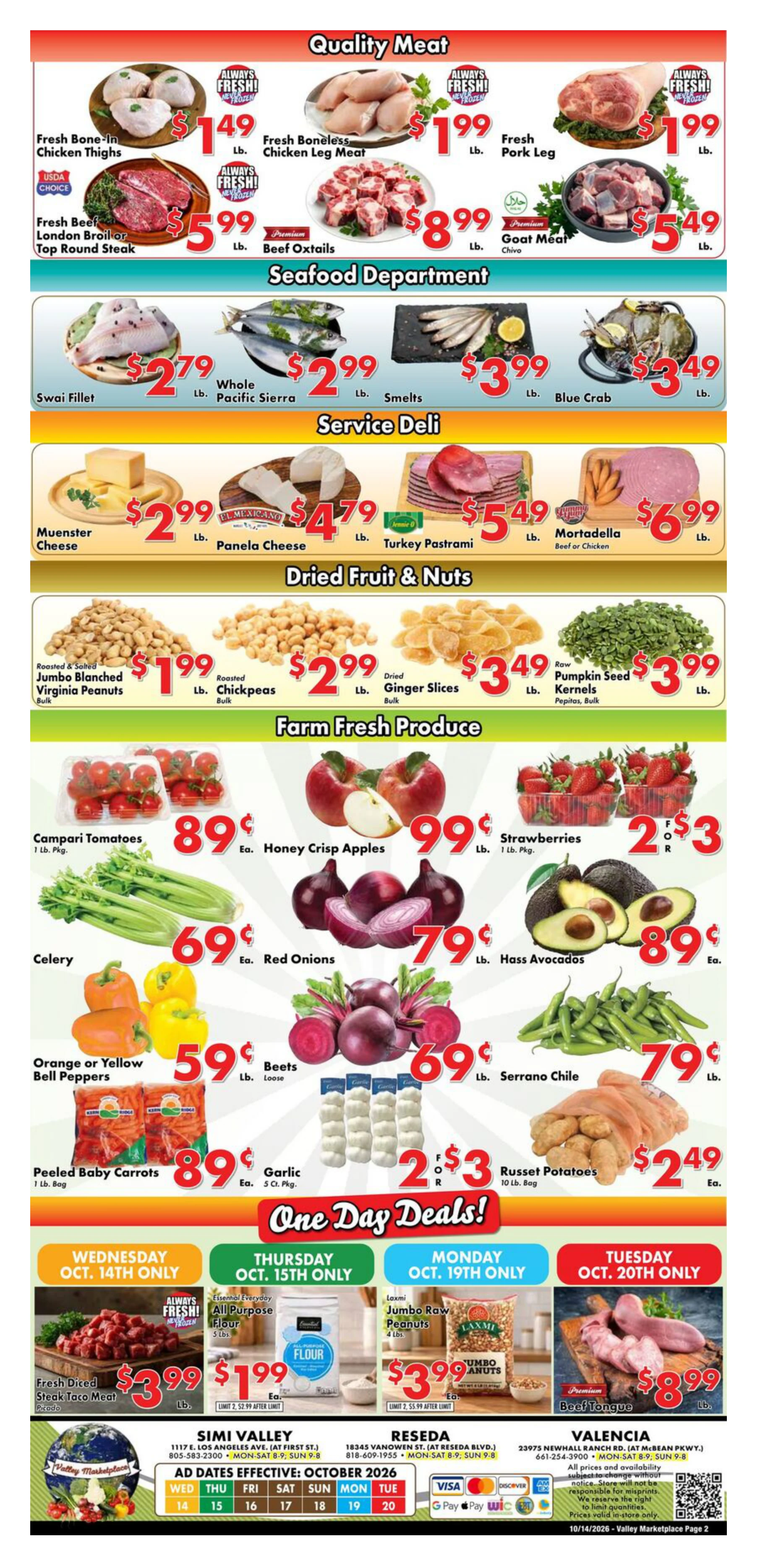 Valley Marketplace Flyer - Page 2