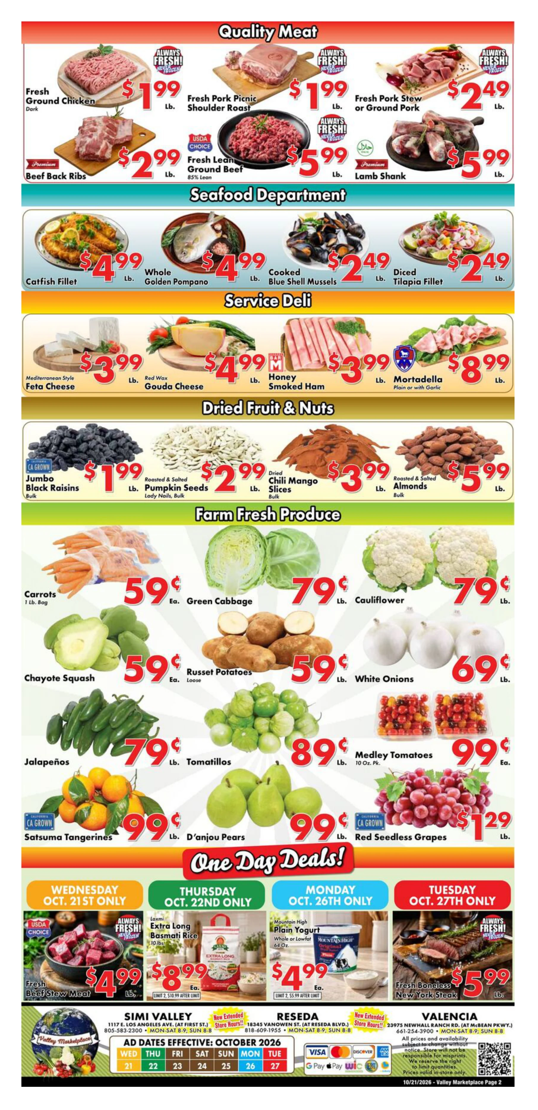 Valley Marketplace Flyer - Page 2