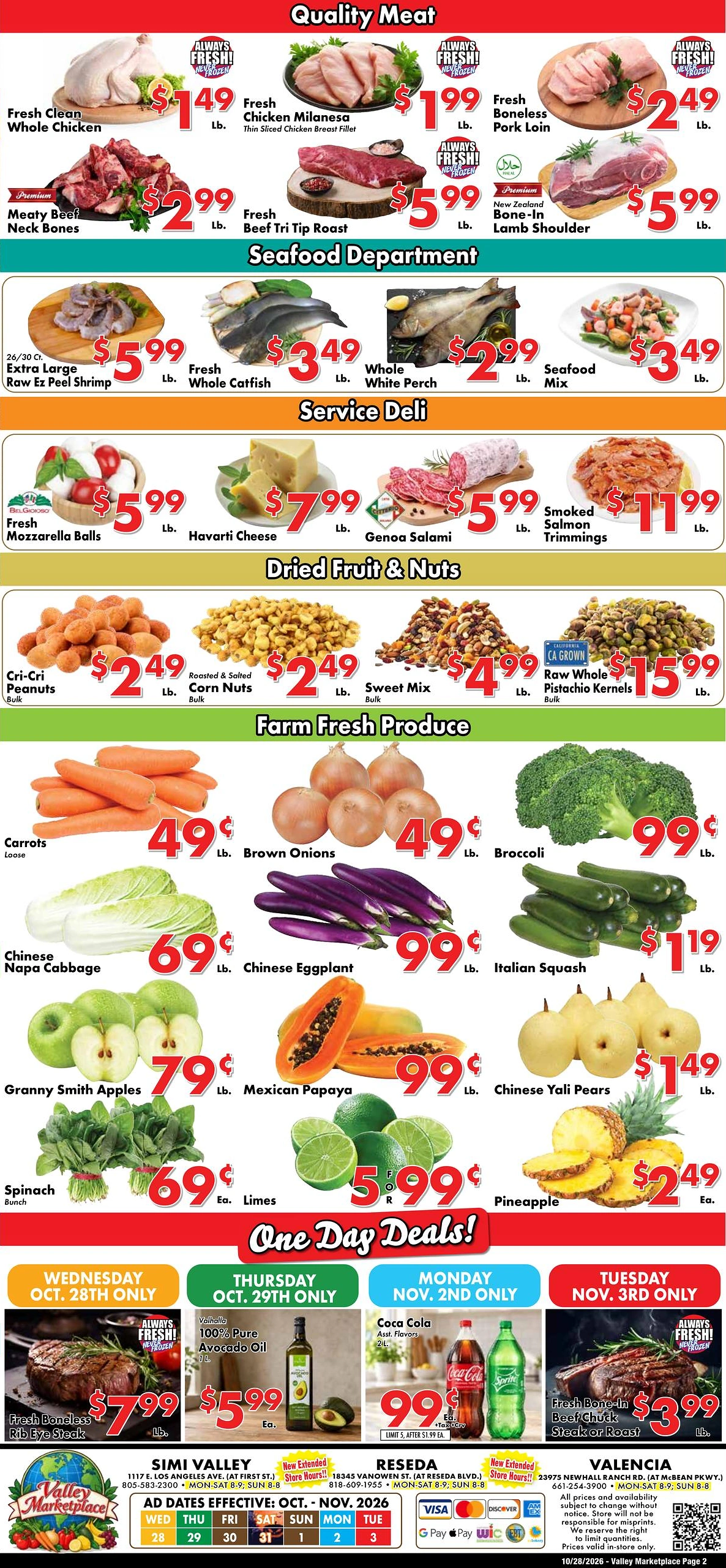 Valley Marketplace Flyer - Page 2