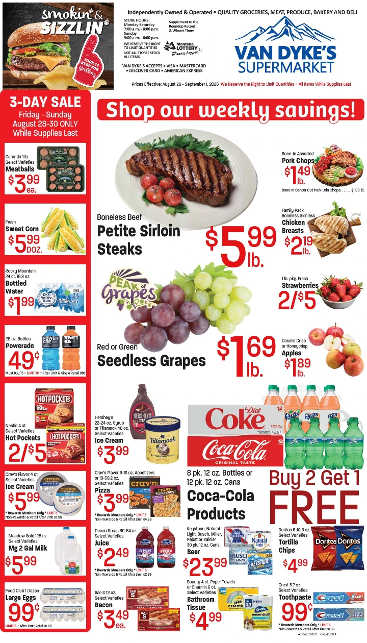 Van Dyke's Grocery PAG AB 4pg Base1 - PAG AB Select - August 26, 2026 - Page 1