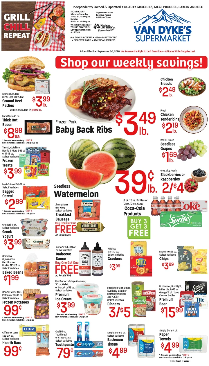 Van Dyke's Grocery PAG AB 4pg Base1 - PAG AB Select - September 2, 2026 - Page 1