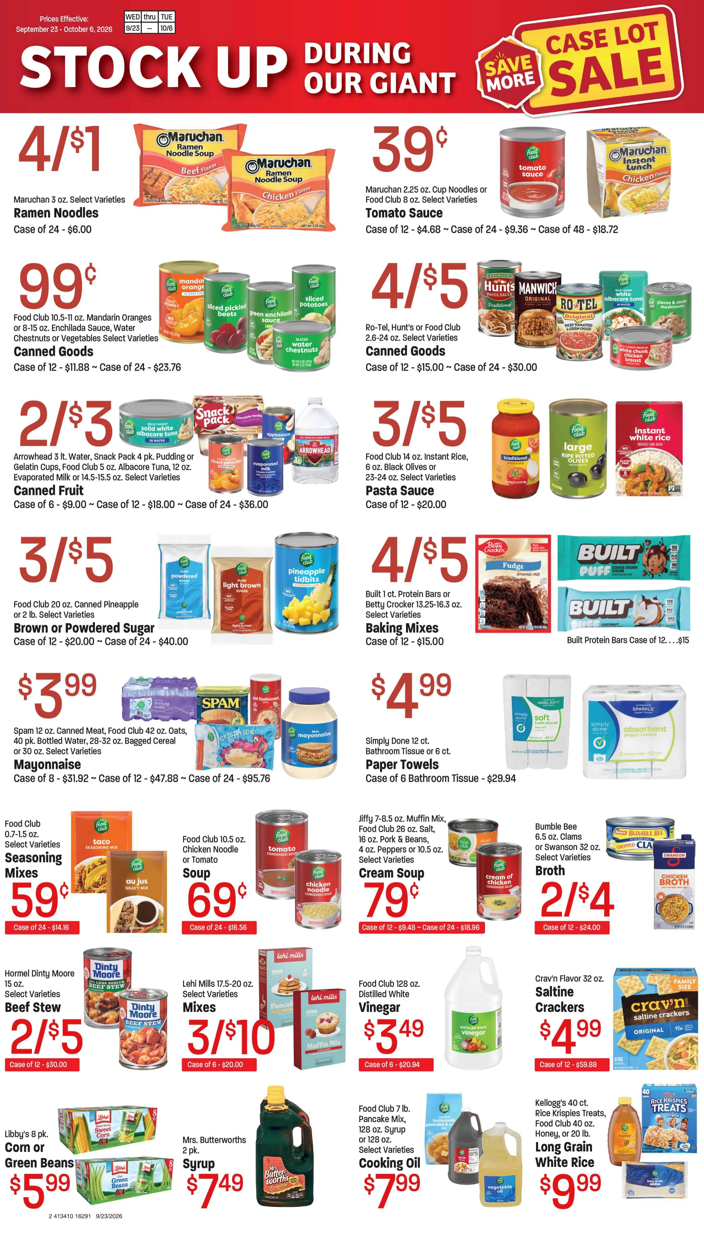 Van Dyke's Grocery PAG AB 4pg Caselot1 - PAG AB Select - September 23, 2026 - Page 2