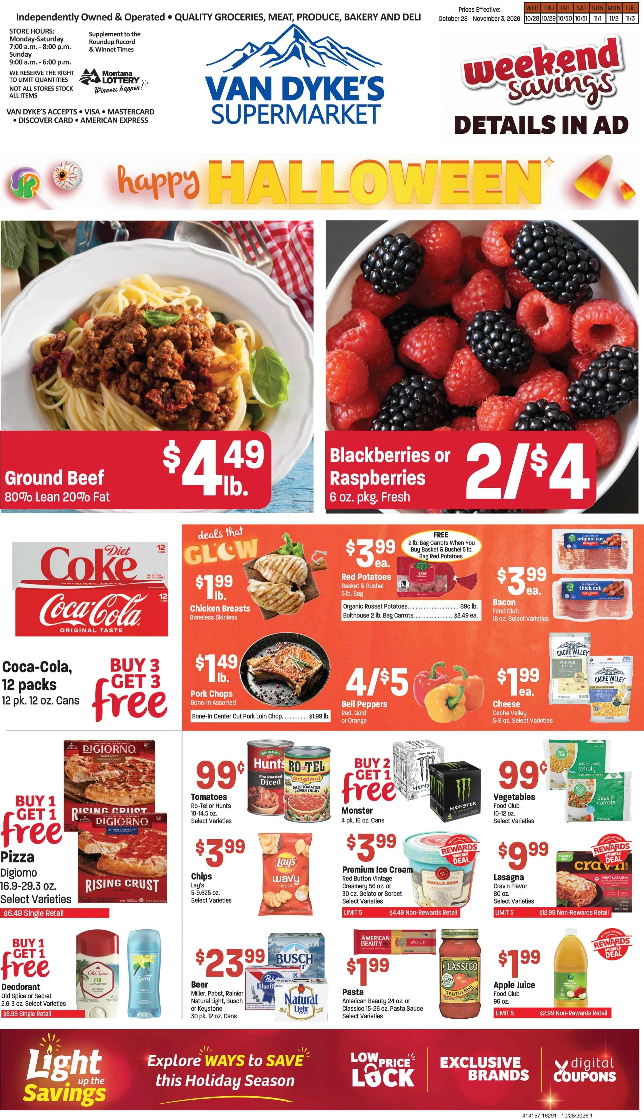 Van Dyke's Grocery PAG AB 4pg Base1 - PAG AB Select - October 28, 2026 - Page 1