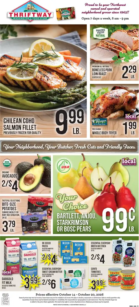 Vashon Thriftway Weekly Ad