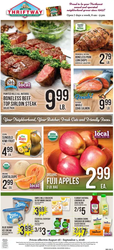 Vashon Thriftway Weekly Ad