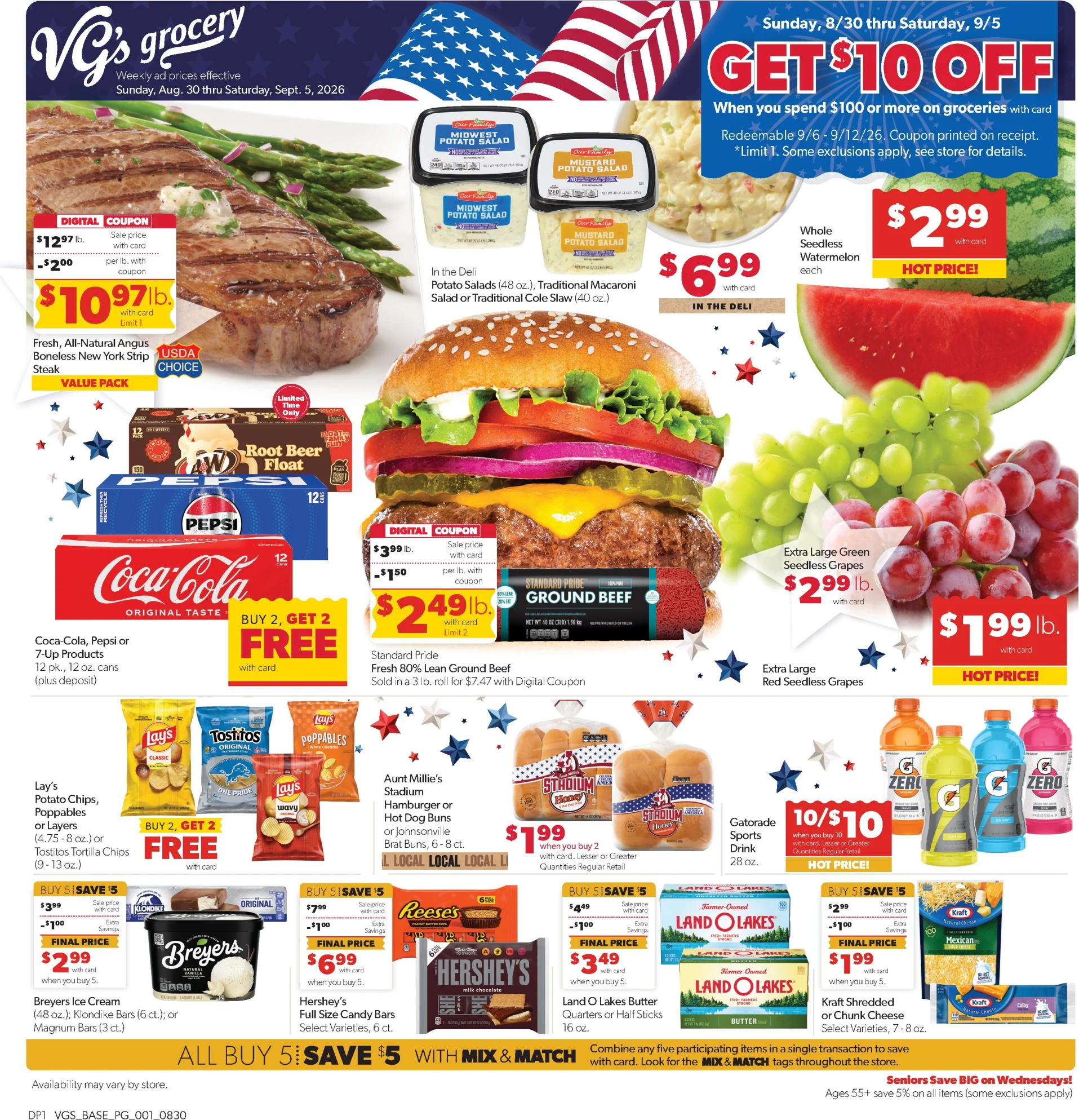 VG’s Grocery Current Ad - Page 1