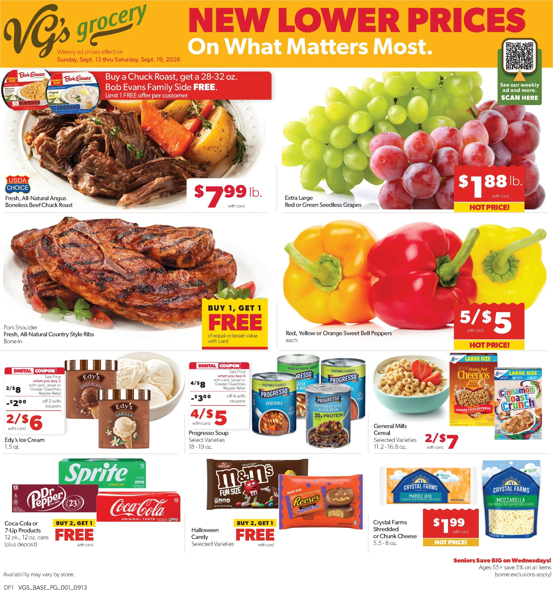 VG’s Grocery Current Ad - Page 1