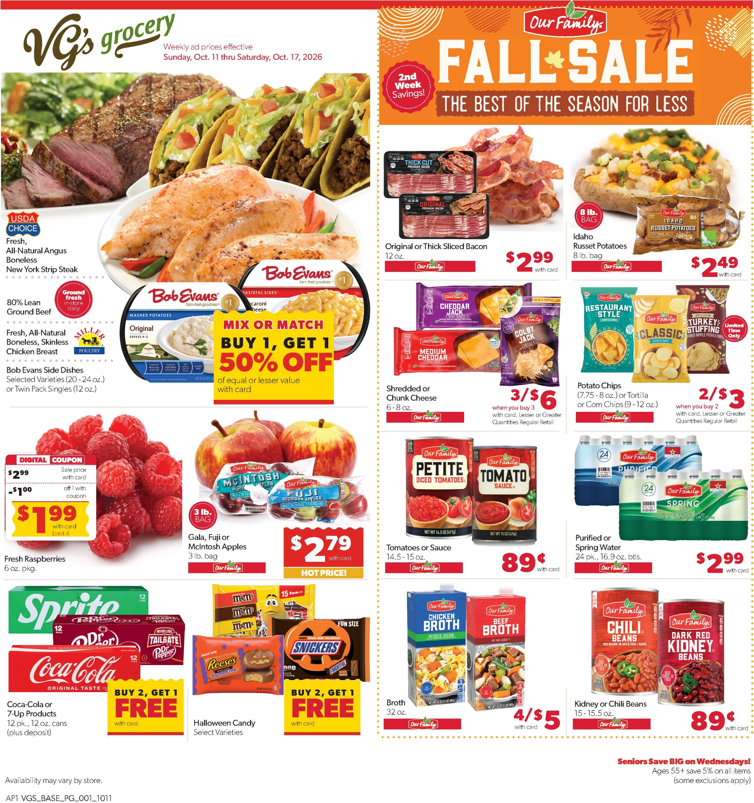 VG’s Grocery Current Ad - Page 1