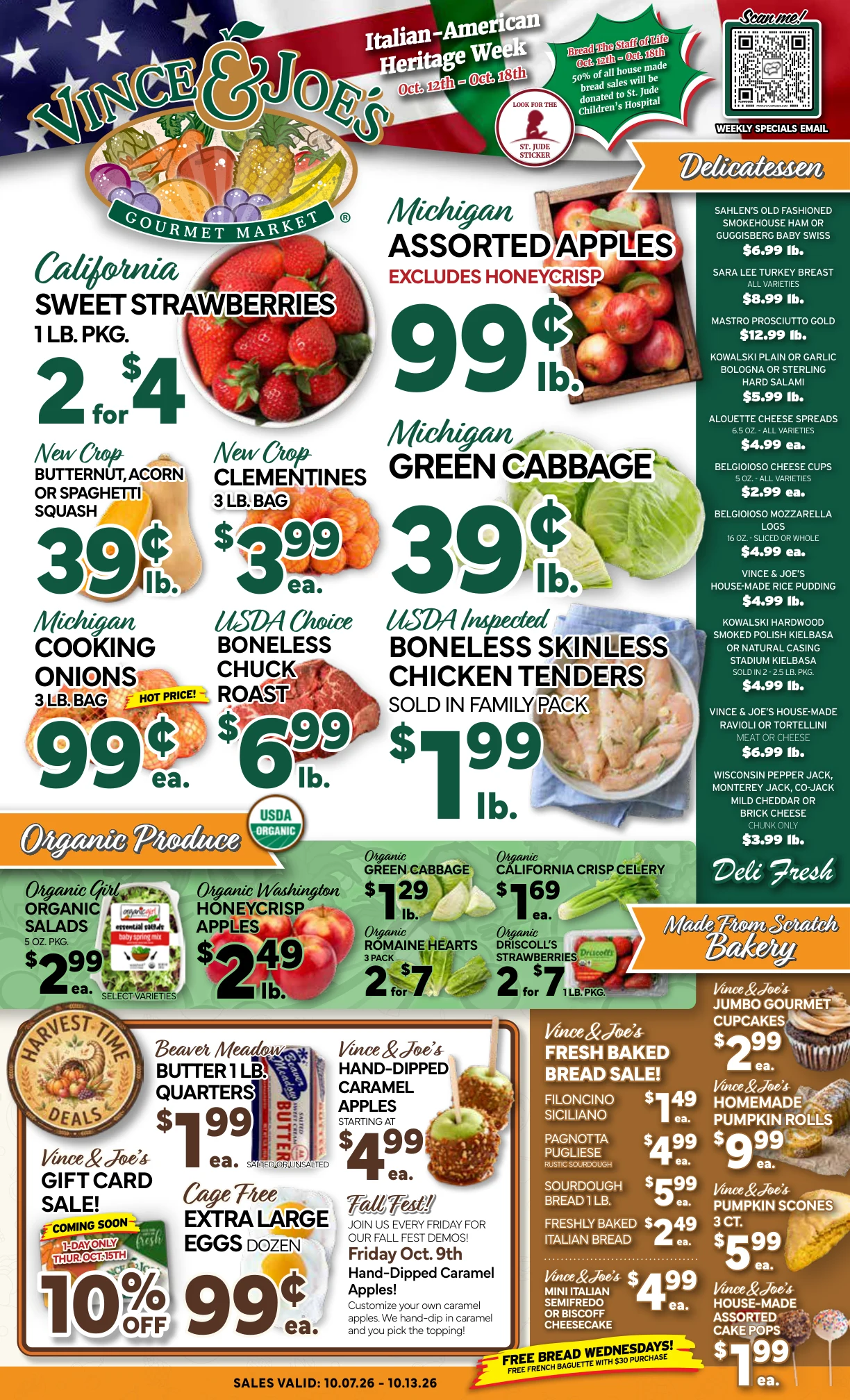 Vince & Joe's Gourmet Market Weekly Specials - Page 1