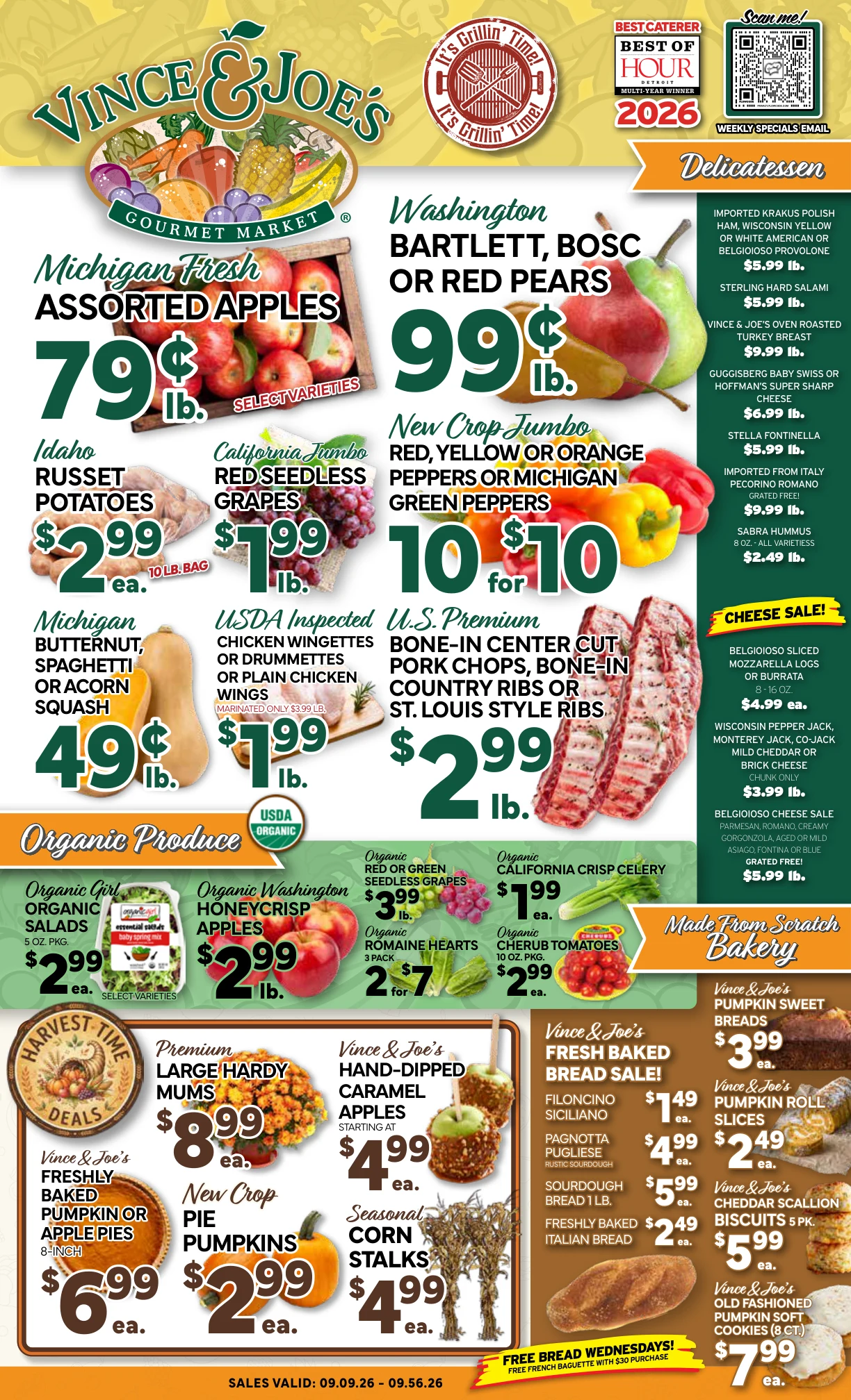 Vince & Joe's Gourmet Market Weekly Specials - Page 1
