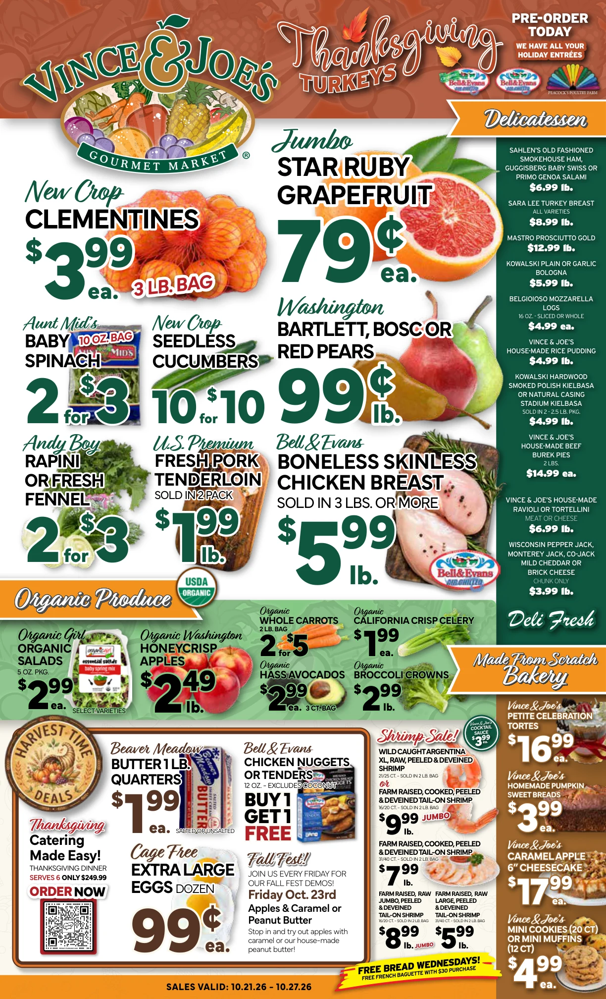 Vince & Joe's Gourmet Market Weekly Specials - Page 1