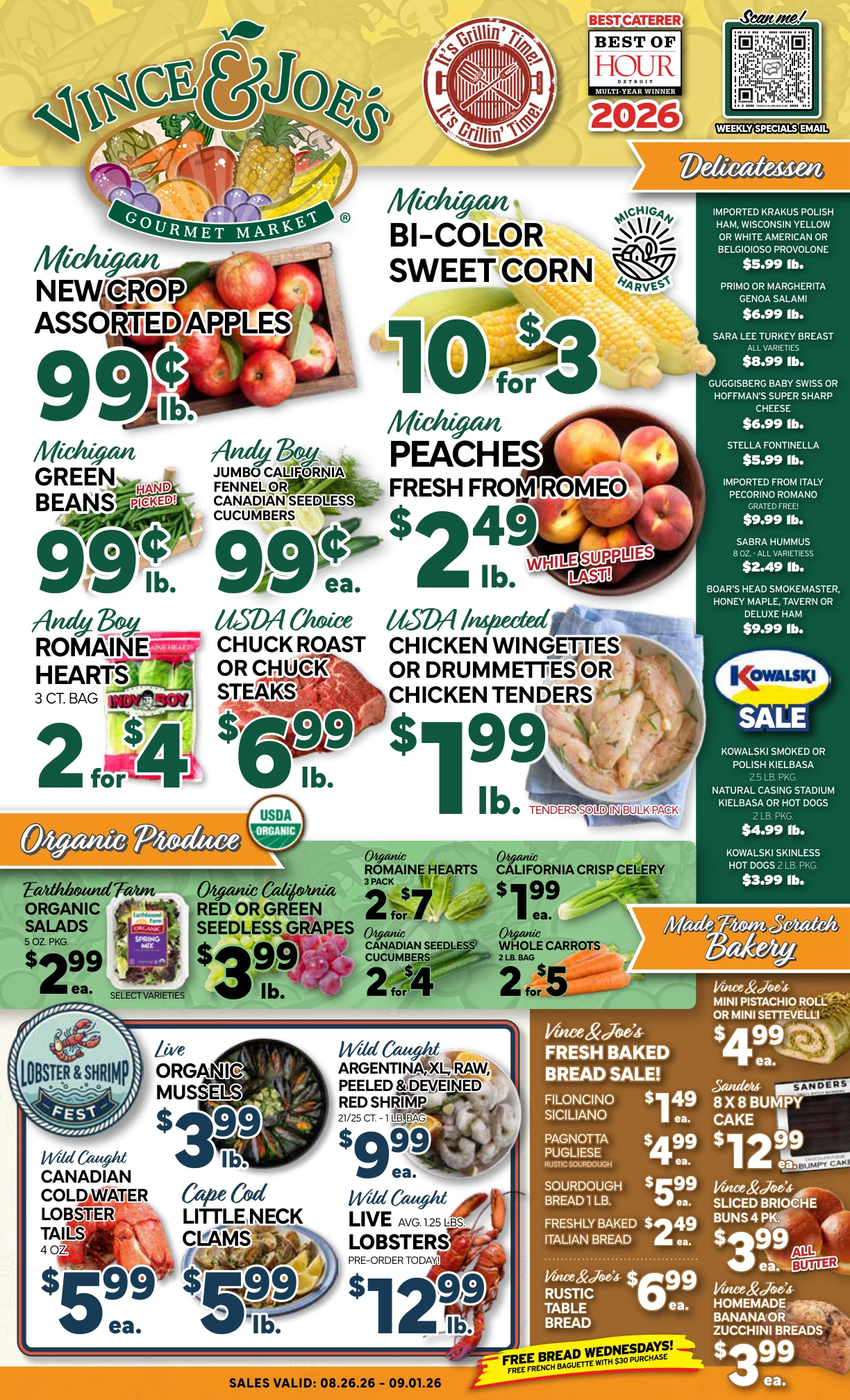Vince & Joe's Gourmet Market Weekly Specials - Page 1
