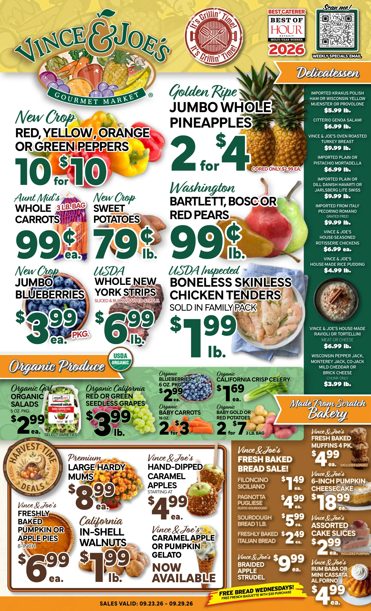 Vince & Joe's Gourmet Market Weekly Specials - Page 1