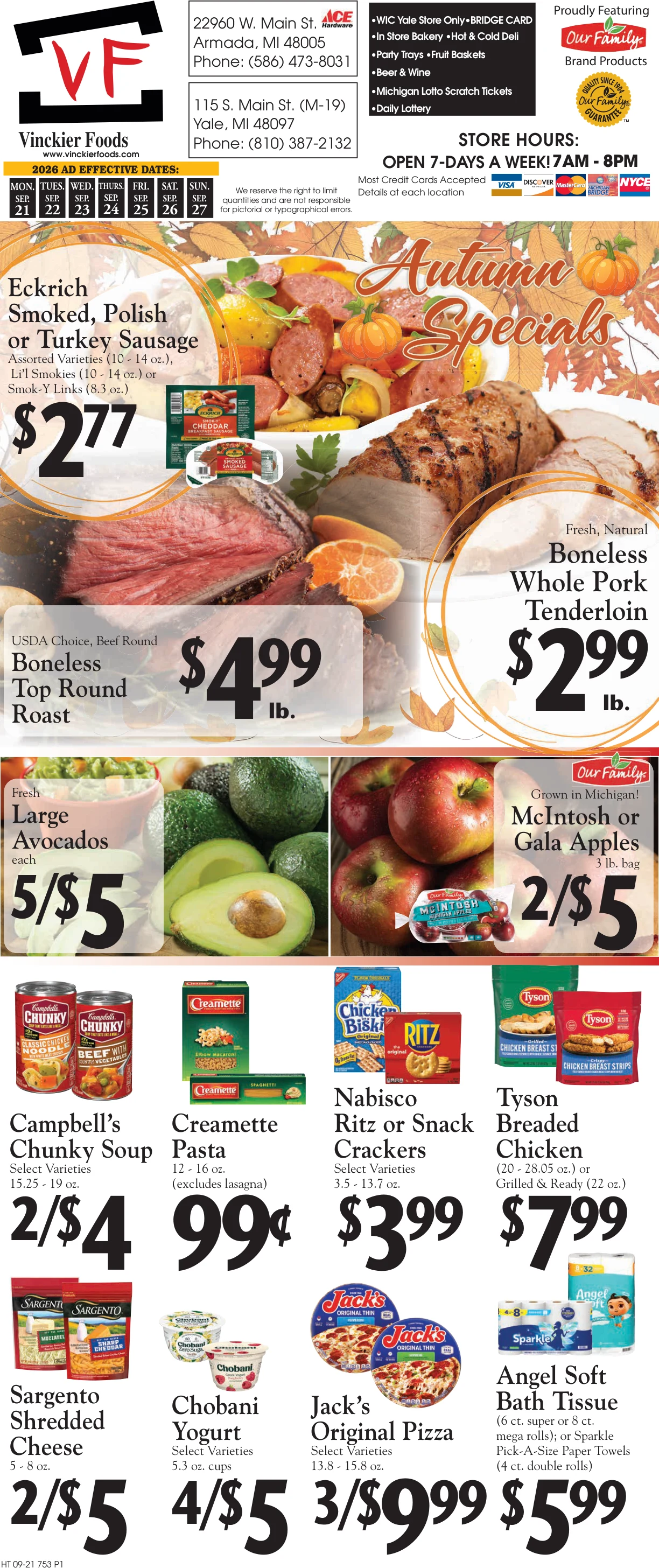 Vinckier Foods Vinckier Foods - Page 1