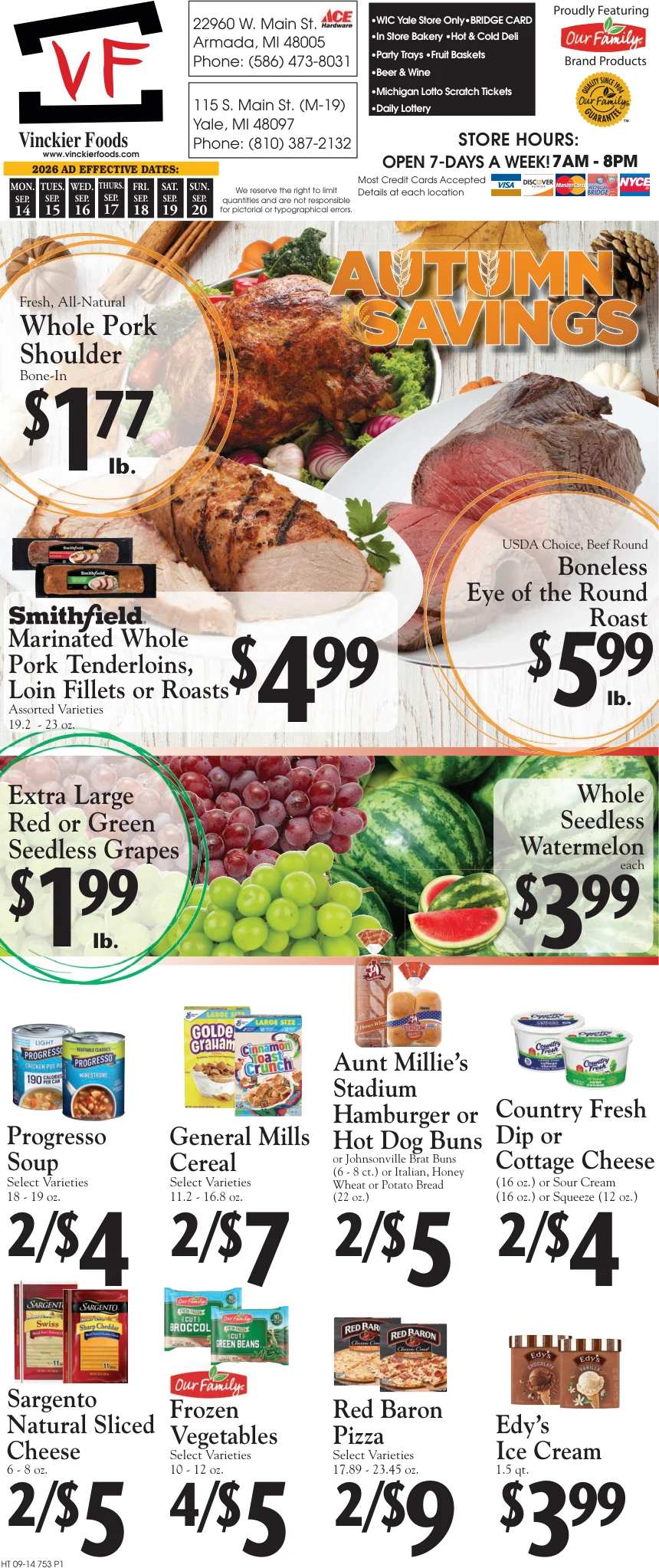 Vinckier Foods Vinckier Foods - Page 1